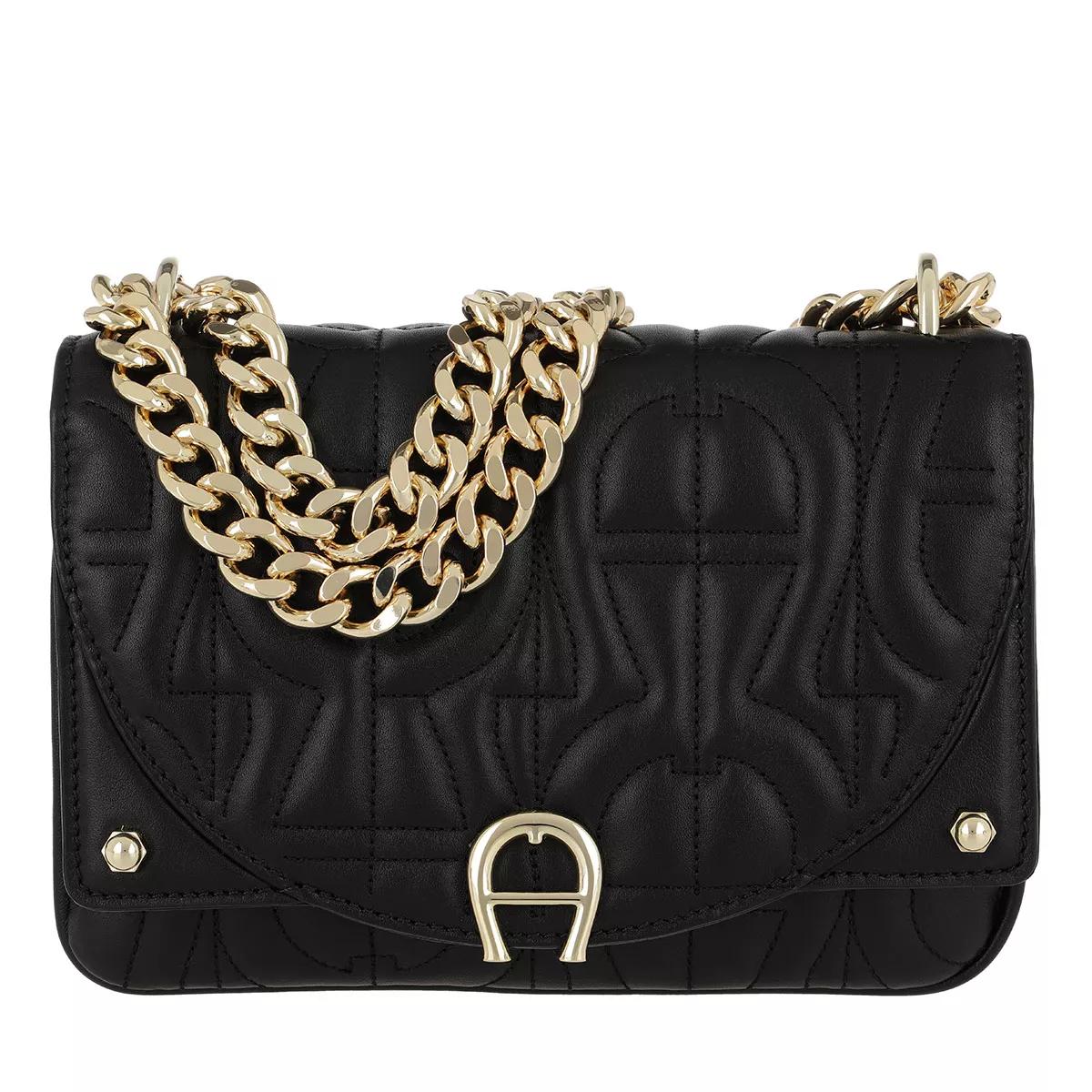 Aigner Schultertasche - Diadora - Gr. unisize - in Schwarz - für Damen Aigner Schultertasche - Diadora - Gr. unisize - in Schwarz - für Damen von aigner