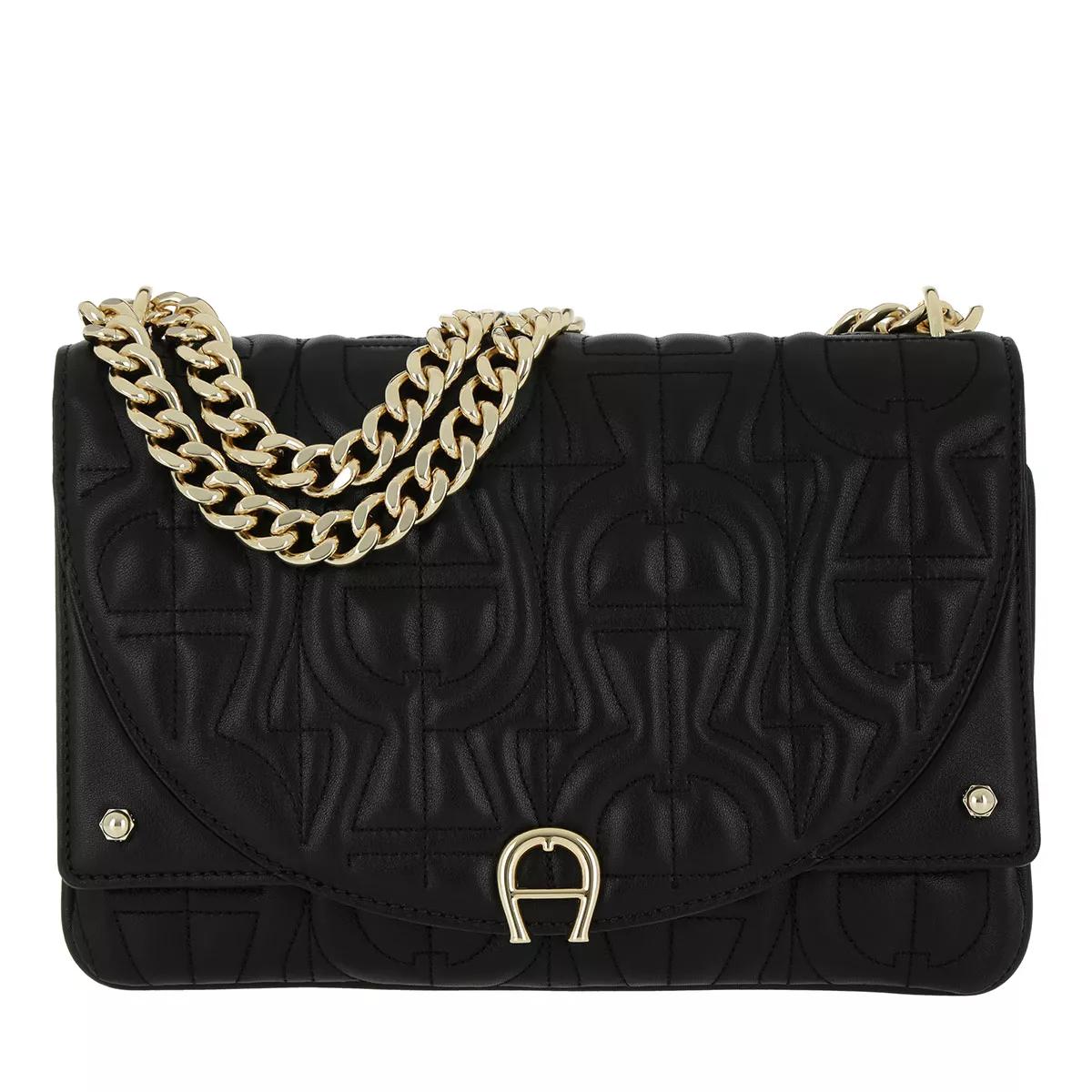 Aigner Schultertasche - Diadora - Gr. unisize - in Schwarz - für Damen Aigner Schultertasche - Diadora - Gr. unisize - in Schwarz - für Damen von aigner