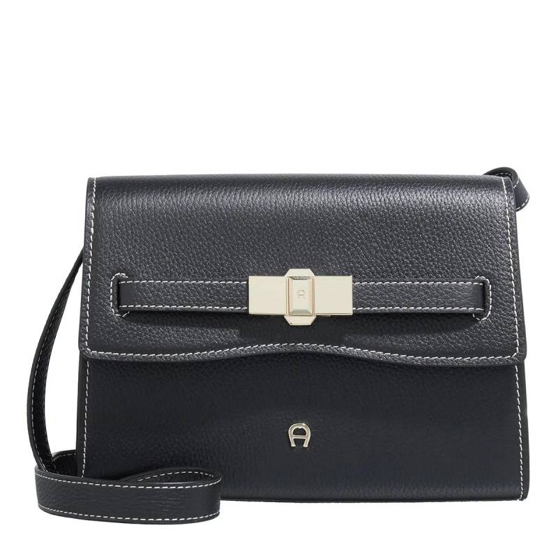 Aigner Schultertasche - Farah - Gr. unisize - in Schwarz - für Damen von aigner