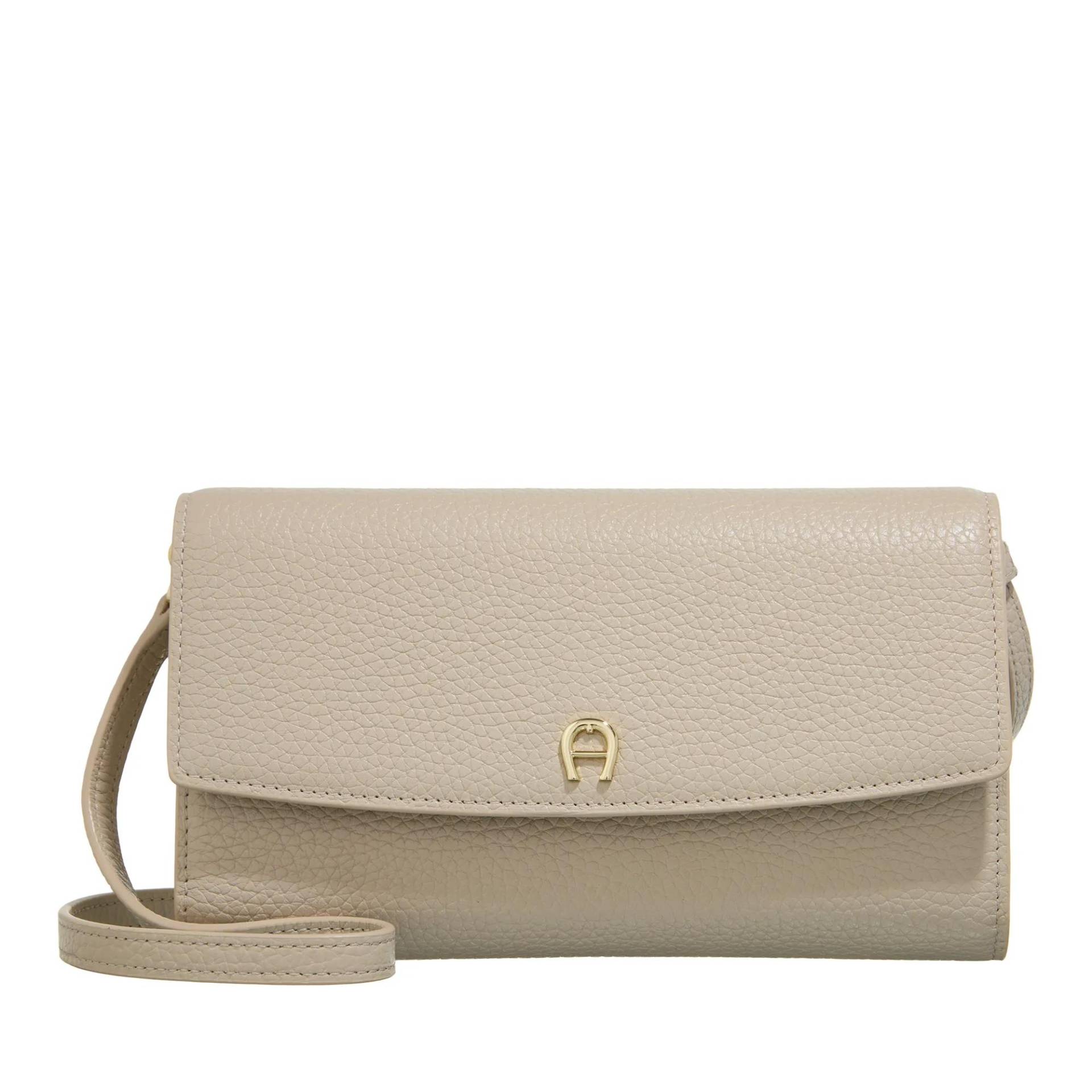 Aigner Schultertasche - Fashion - Gr. unisize - in Creme - für Damen von aigner