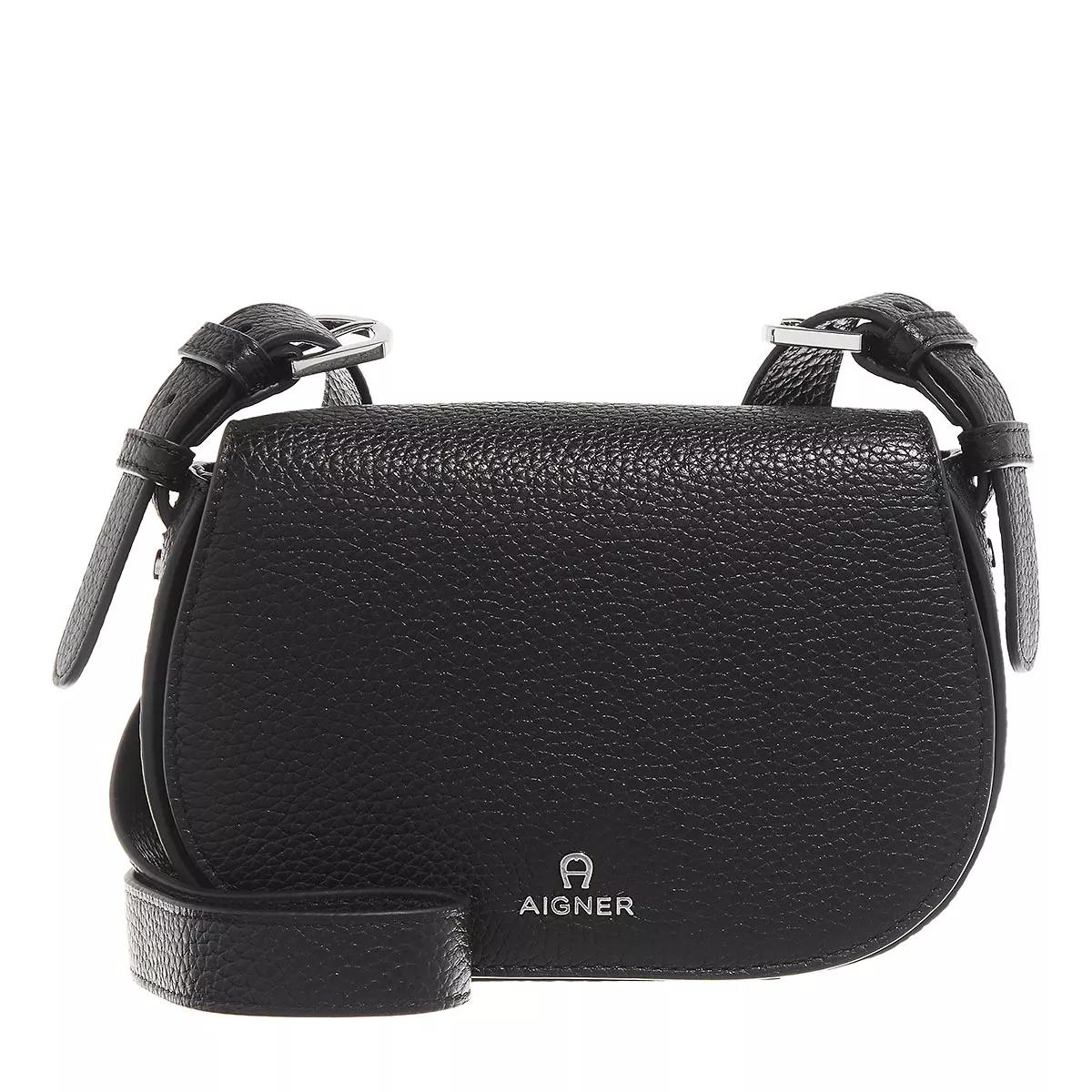 Aigner Schultertasche - Ivy Shoulder Bag S - Gr. unisize - in Schwarz - für Damen von aigner