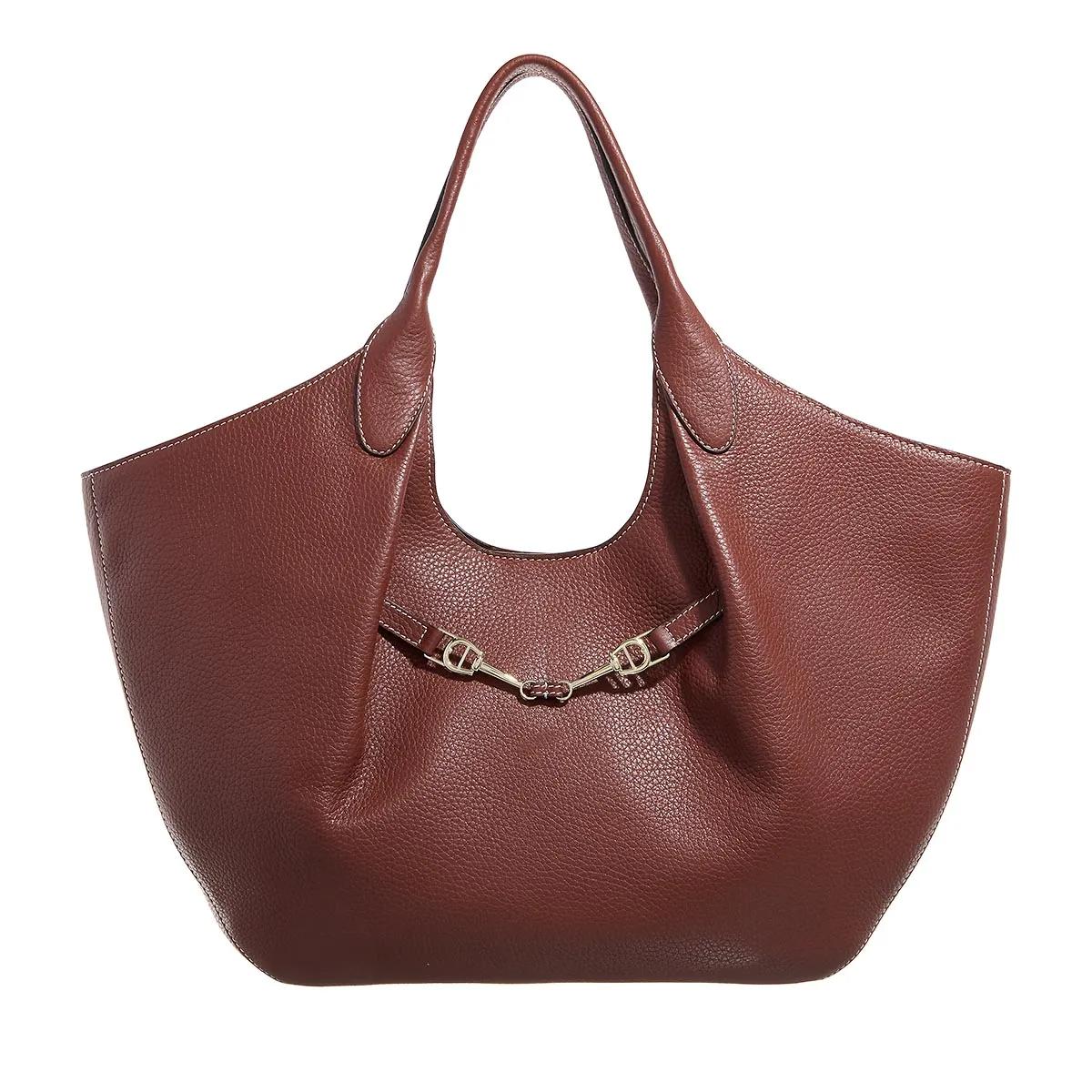Aigner Schultertasche - Joan XL Cowhide - Gr. unisize - in Braun - für Damen Aigner Schultertasche - Joan XL Cowhide - Gr. unisize - in Braun - für Damen von aigner