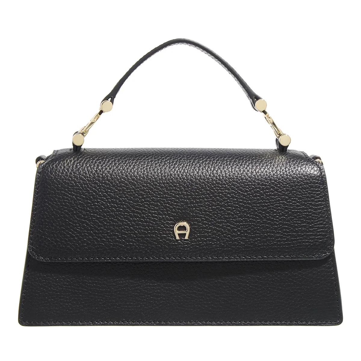 Aigner Schultertasche - Delia - Gr. unisize - in Schwarz - für Damen von aigner