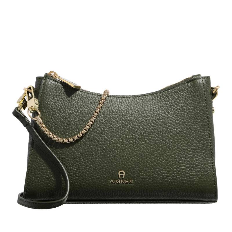 Aigner Schultertasche - Dion - Gr. unisize - in Grün - für Damen von aigner