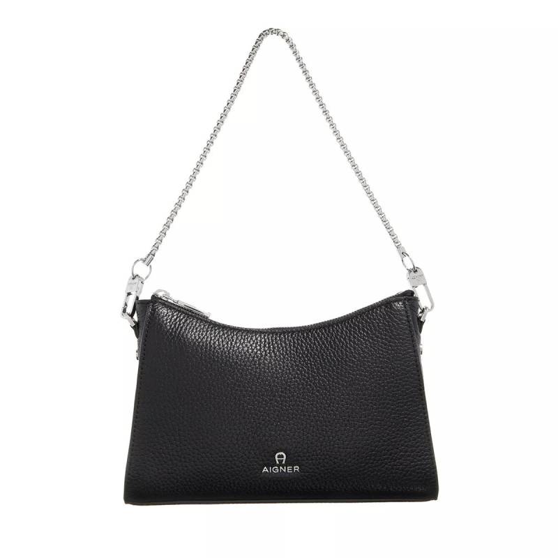 Aigner Schultertasche - Dion - Gr. unisize - in Schwarz - für Damen von aigner