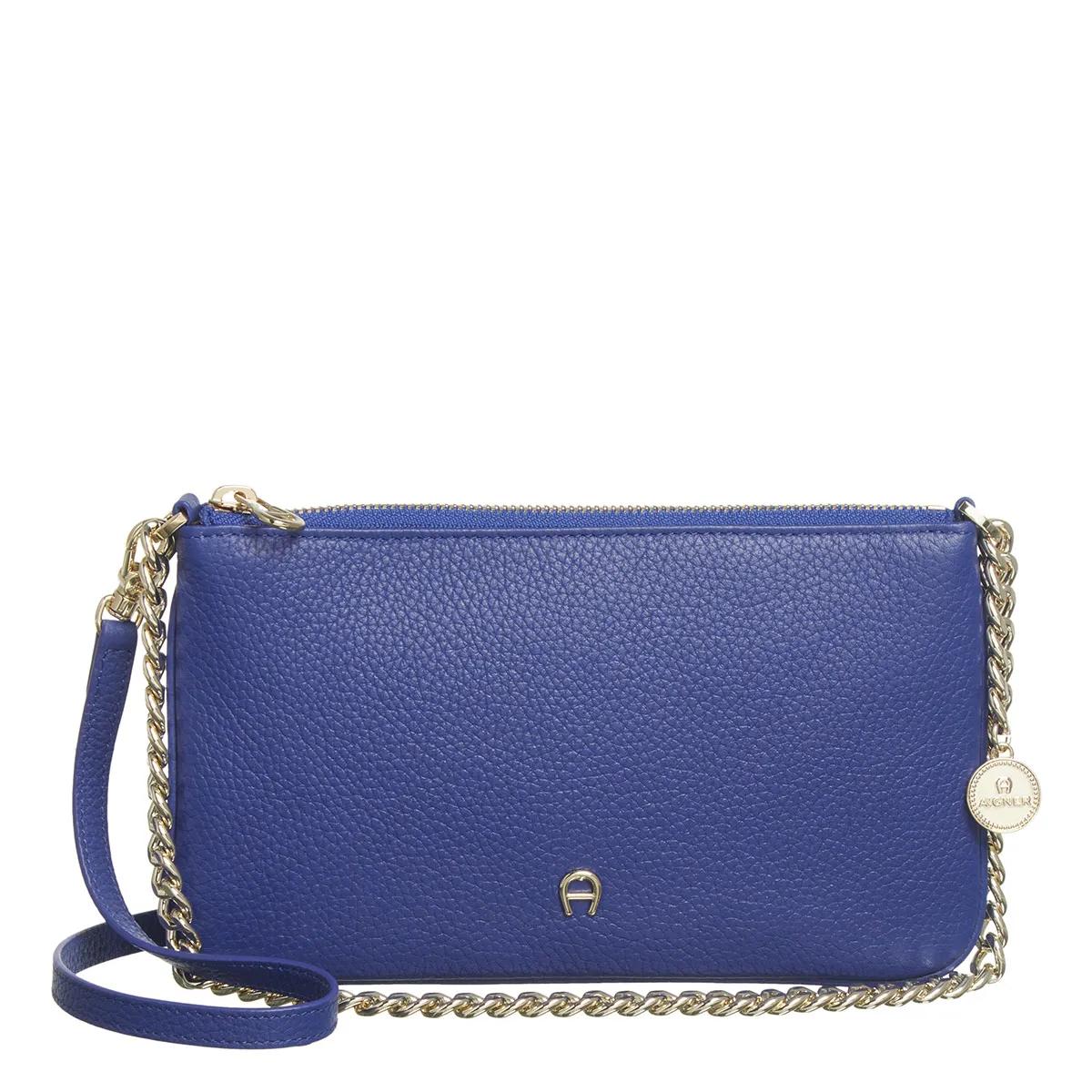 Aigner Schultertasche - Fashion - Gr. unisize - in Blau - für Damen von aigner