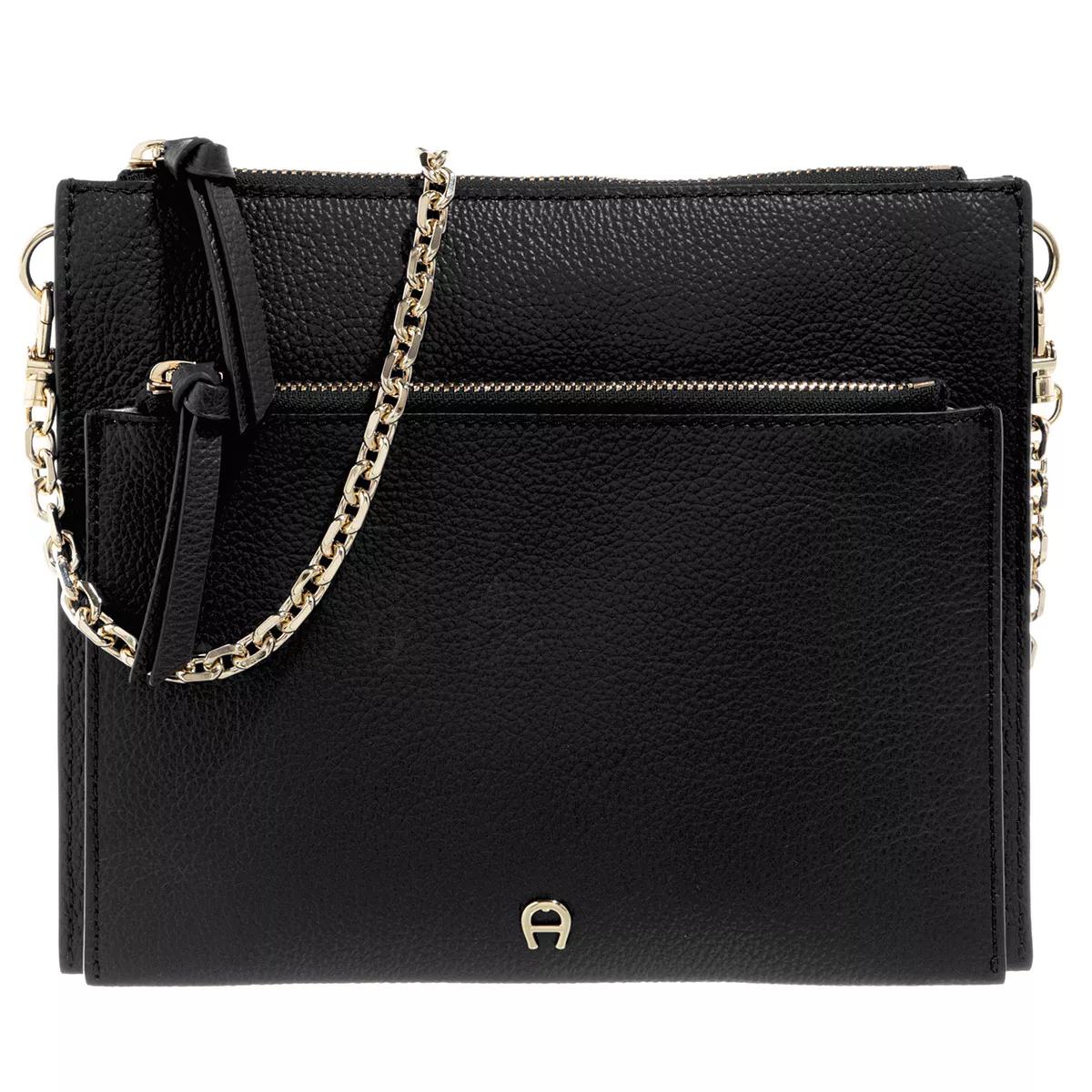 Aigner Schultertasche - Isa - Gr. unisize - in Schwarz - für Damen Aigner Schultertasche - Isa - Gr. unisize - in Schwarz - für Damen von aigner
