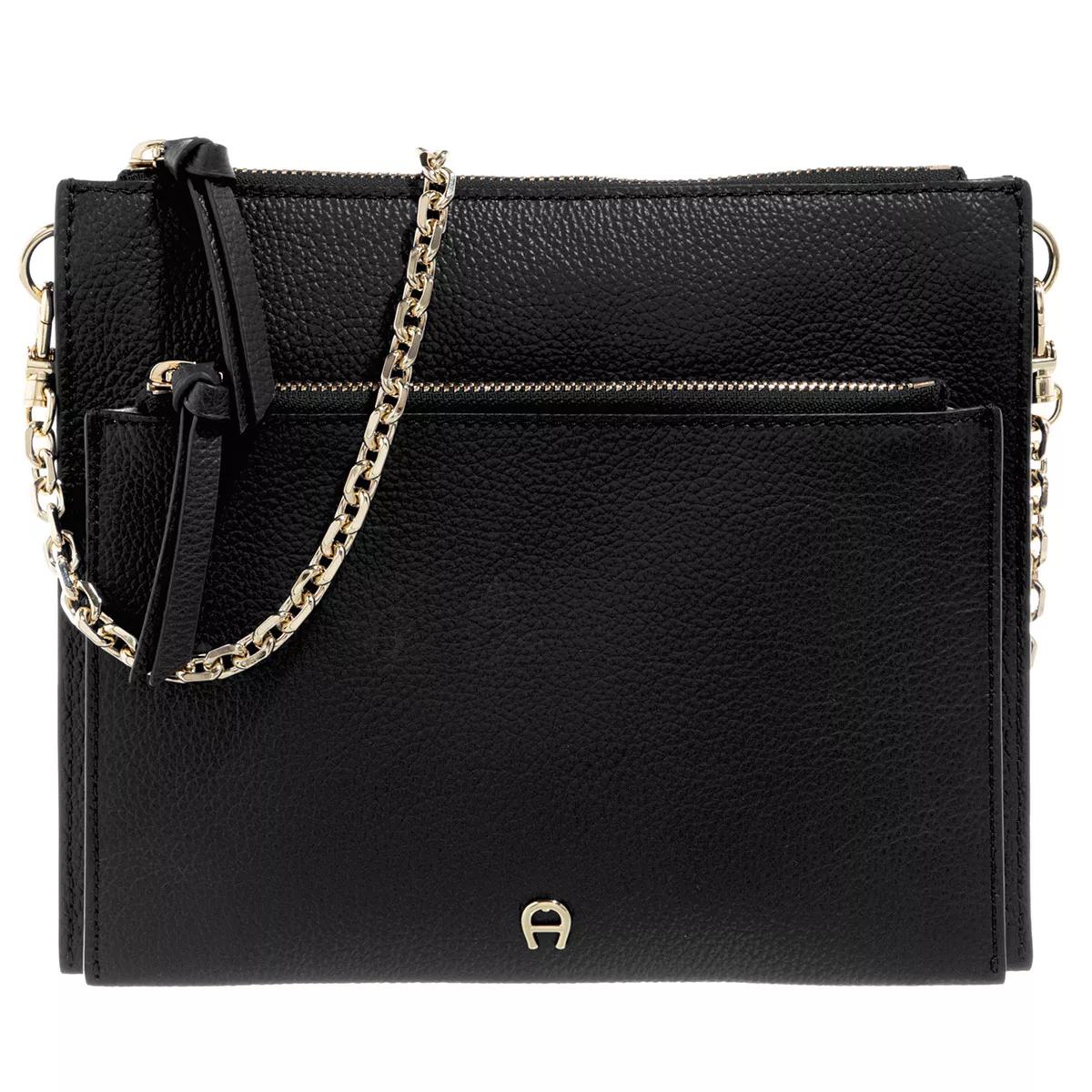 Aigner Umhängetasche - Isa - Gr. unisize - in Schwarz - für Damen von aigner