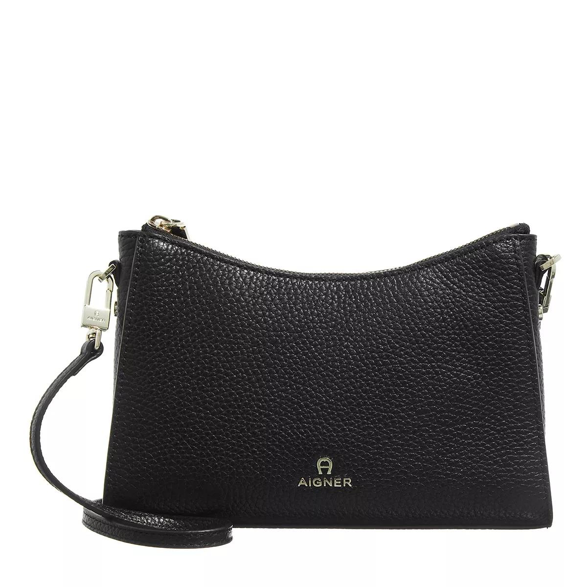 Aigner Schultertasche - Ivy - Gr. unisize - in Schwarz - für Damen von aigner