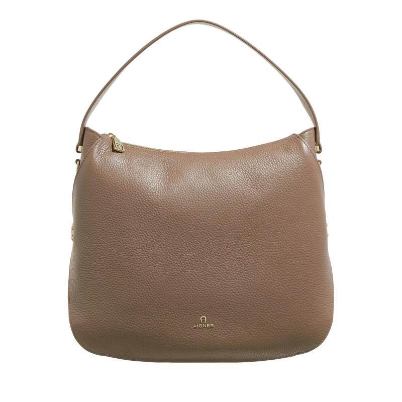 Aigner Umhängetasche - Milano Handle Bag - Gr. unisize - in Braun - für Damen von aigner