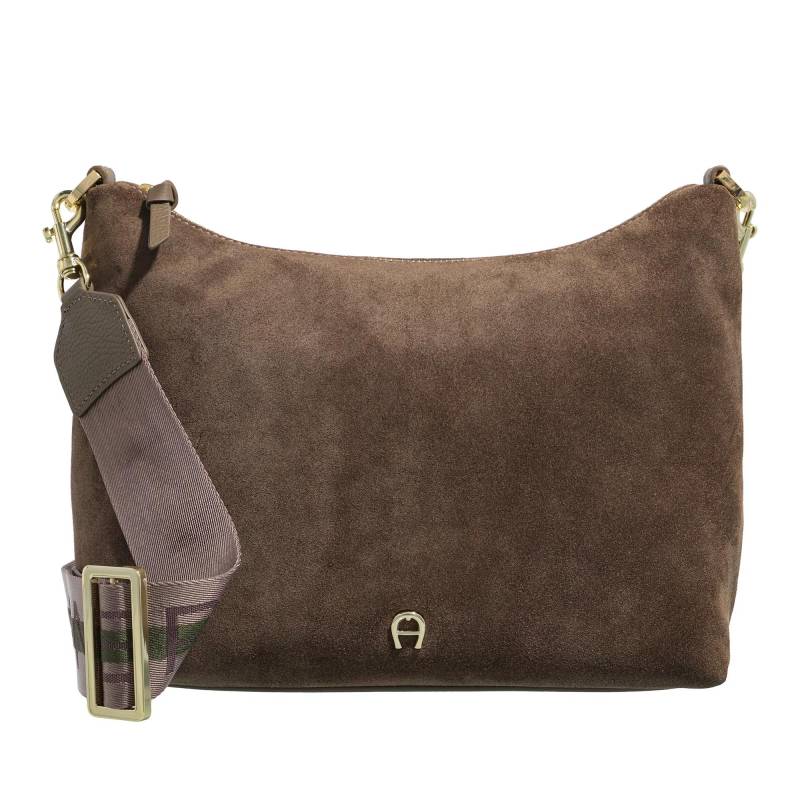 Aigner Schultertasche - Zita - Gr. unisize - in Braun - für Damen von aigner