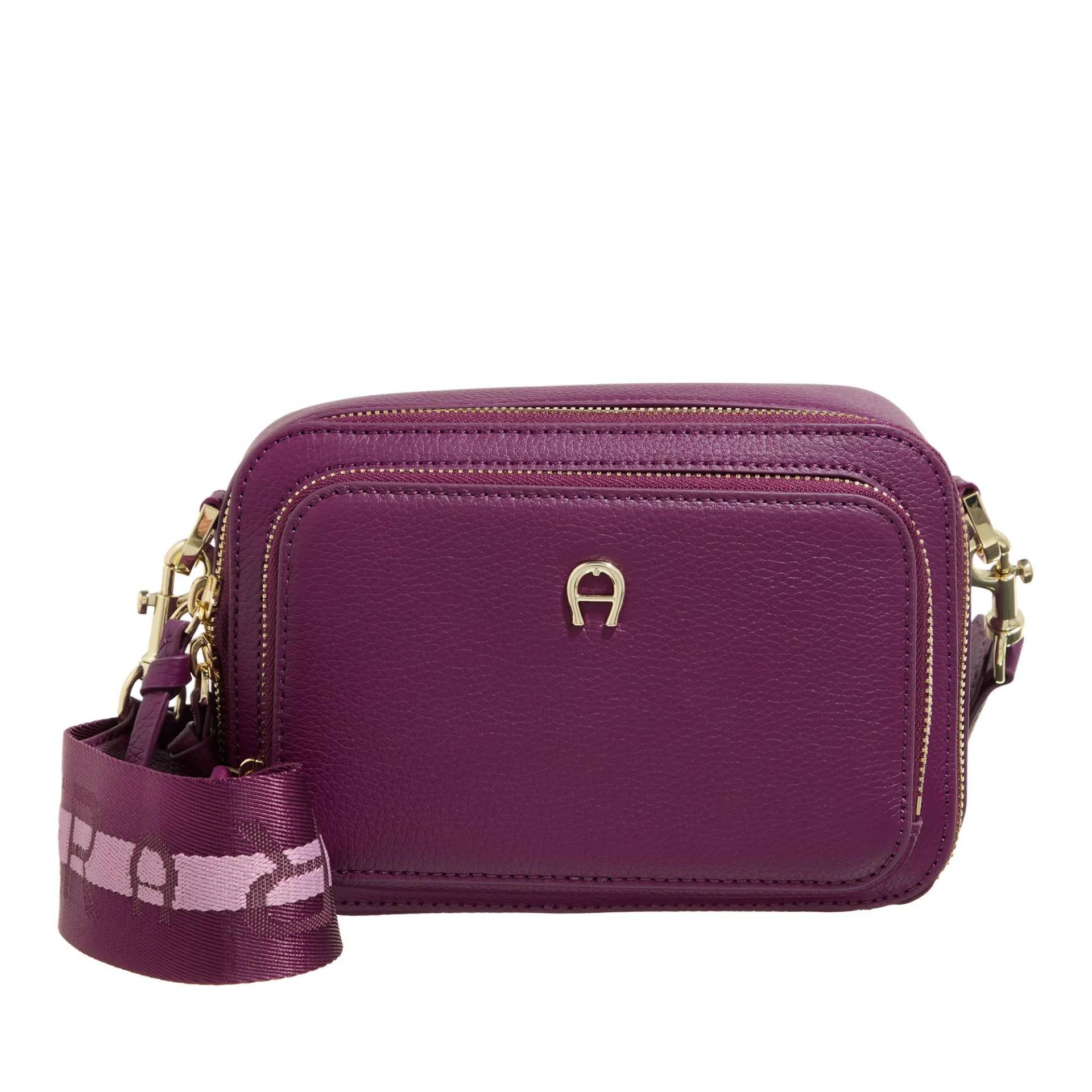 Aigner Schultertasche - Zita - Gr. unisize - in Lila - für Damen von aigner