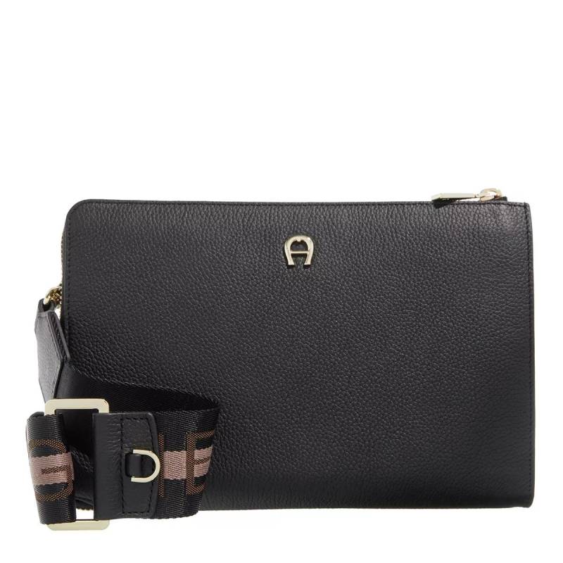 Aigner Schultertasche - Zita - Gr. unisize - in Schwarz - für Damen von aigner