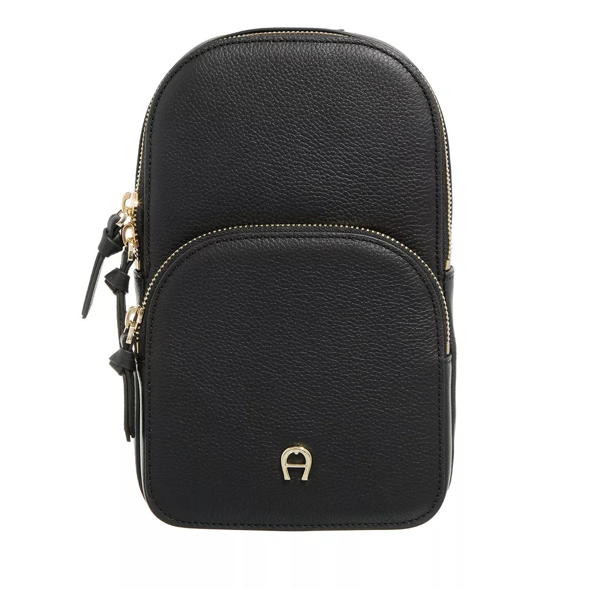 Aigner Schultertasche - Zita - Gr. unisize - in Schwarz - für Damen von aigner