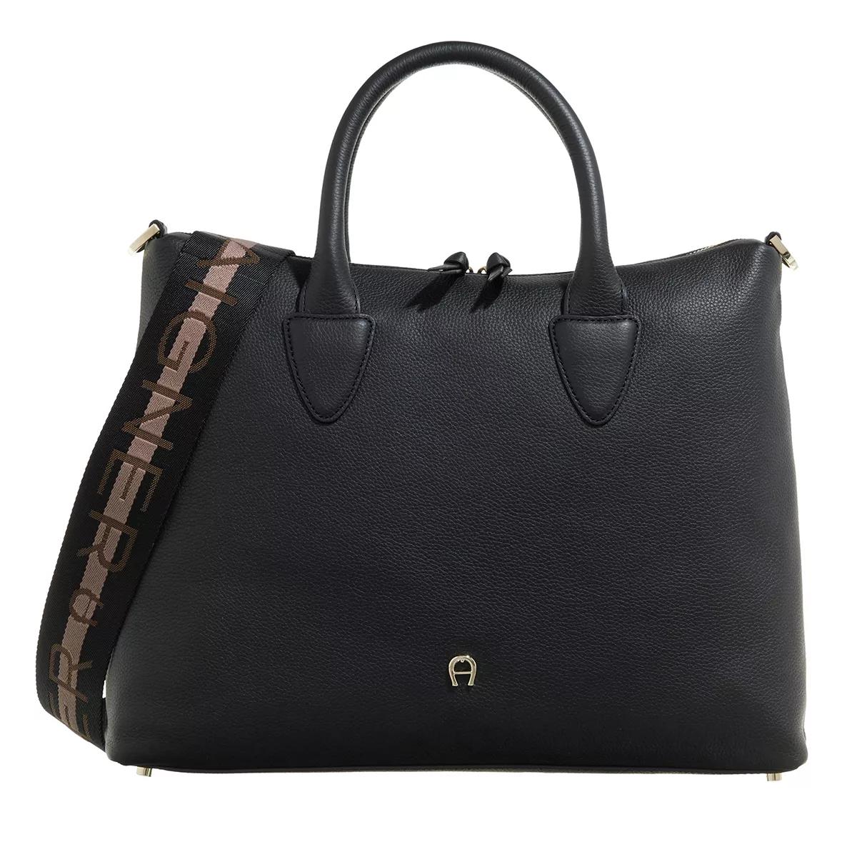 Aigner Schultertasche - Zita - Gr. unisize - in Schwarz - für Damen von aigner