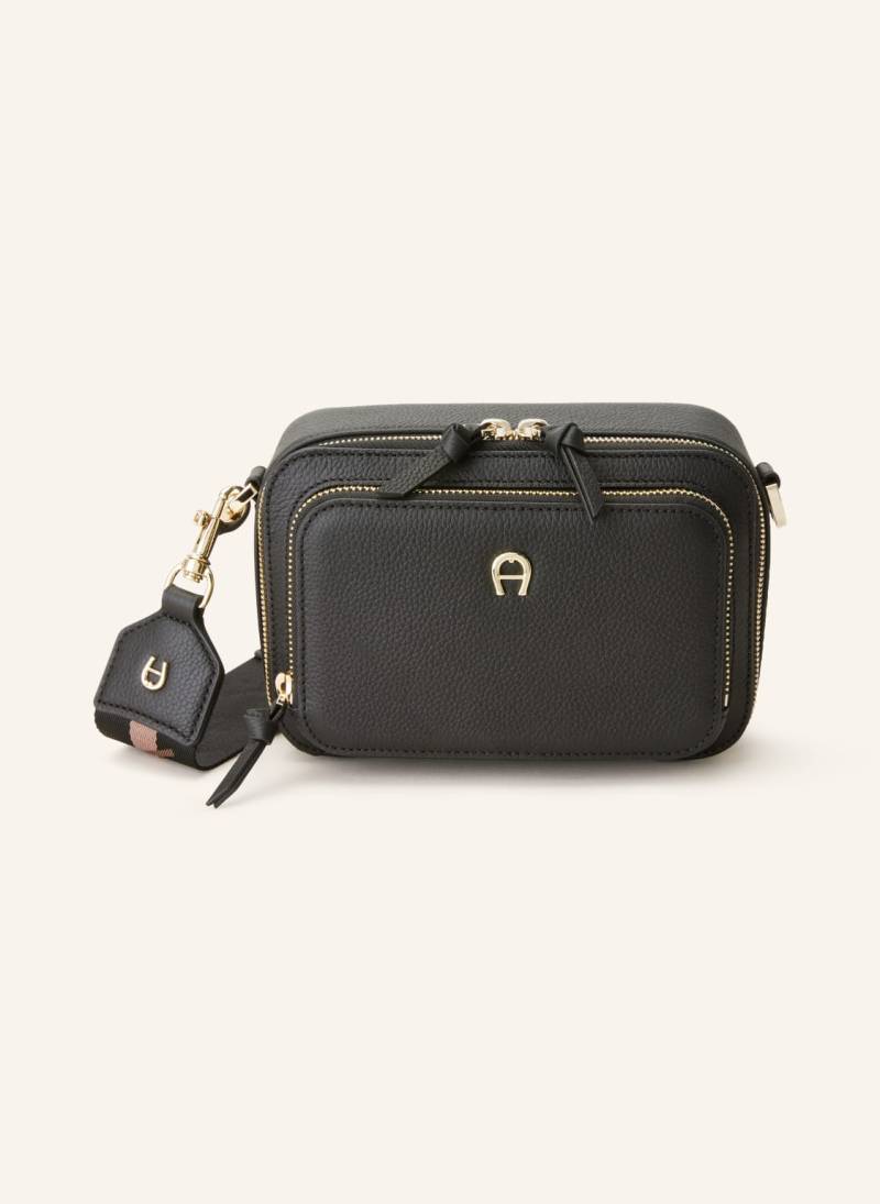 Aigner Umhängetasche schwarz von aigner