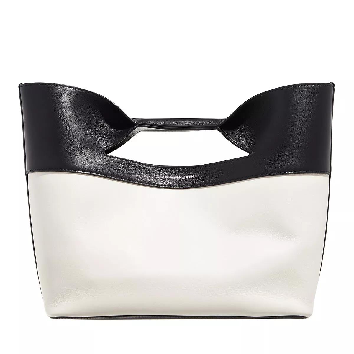 Alexander McQueen Handtasche - The Bow Leather Bag - Gr. unisize - in Schwarz - für Damen von alexander mcqueen