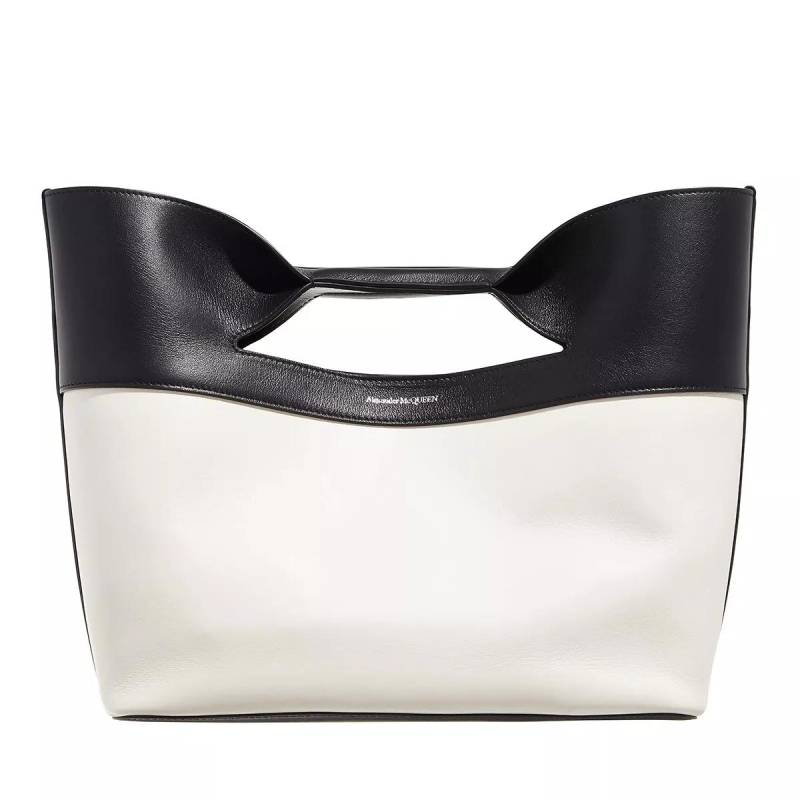 Alexander McQueen Henkeltasche - The Bow Leather Bag - Gr. unisize - in Schwarz - für Damen von alexander mcqueen