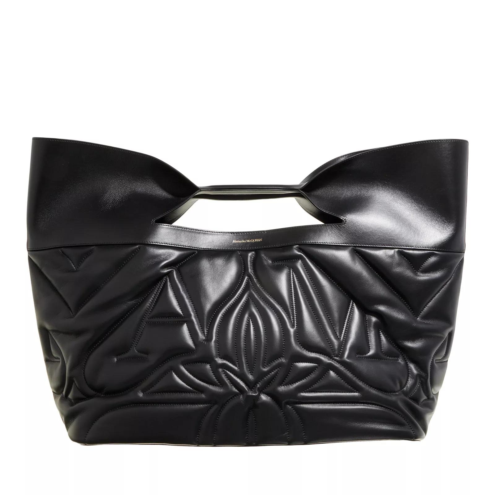 Alexander McQueen Henkeltasche - Women´s The Bow - Gr. unisize - in Schwarz - für Damen von alexander mcqueen