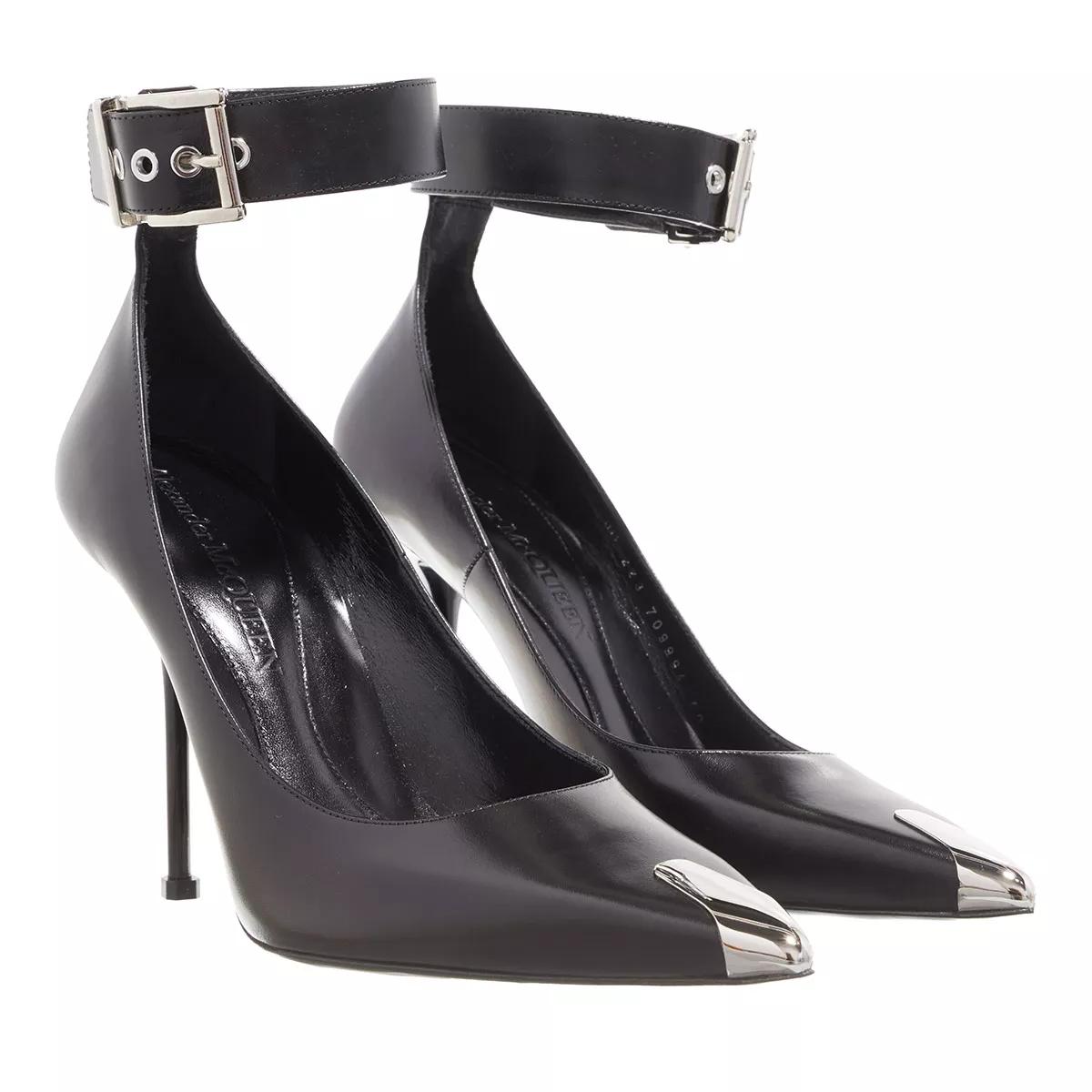 Alexander McQueen Pumps & High Heels - Punk Ankle Strap Pump - Gr. 41 (EU) - in Schwarz - für Damen von alexander mcqueen