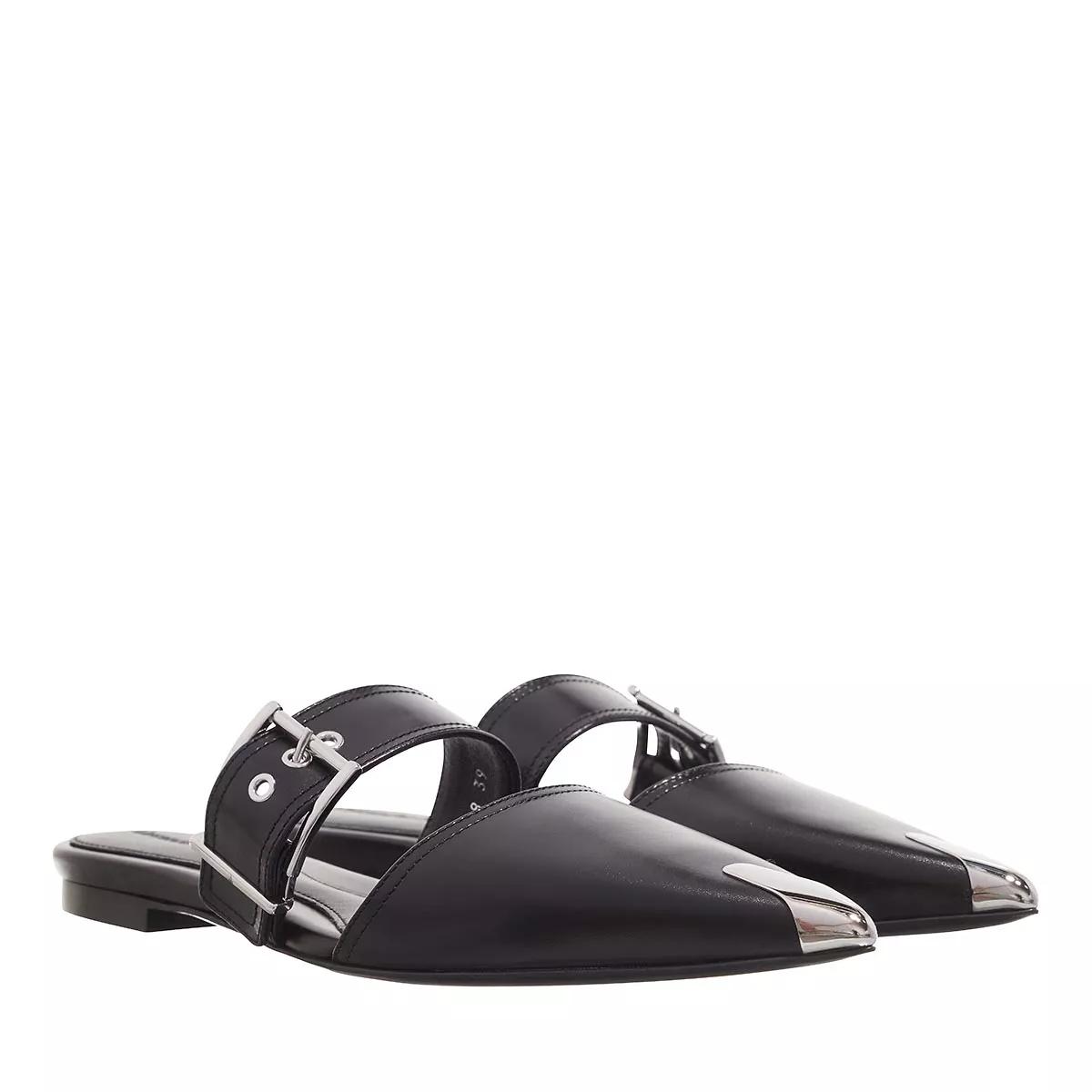 Alexander McQueen Slipper & Pantoletten - Mules - Gr. 37 (EU) - in Schwarz - für Damen von alexander mcqueen