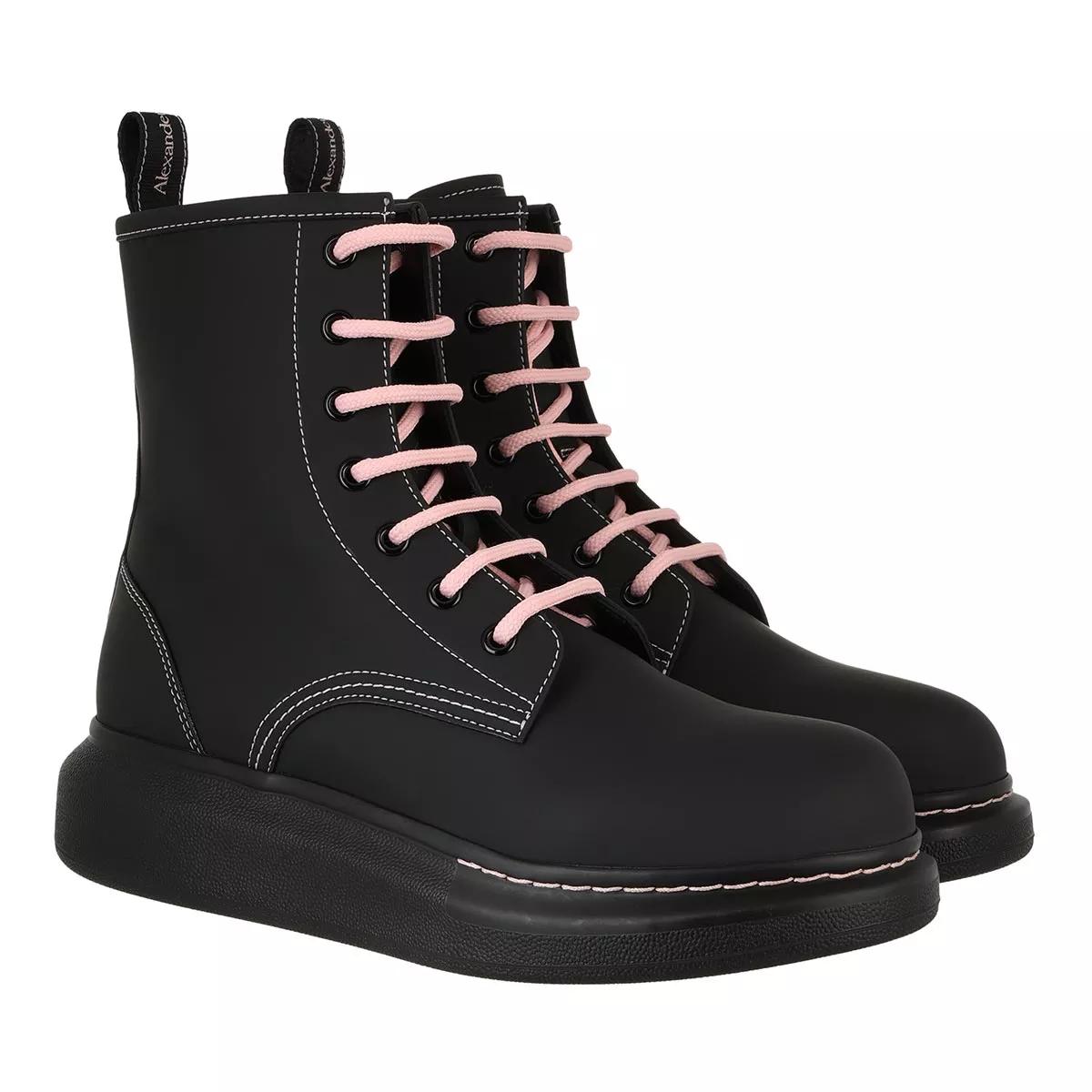 Alexander McQueen Sneaker - H. Boot Leather - Gr. 37 (EU) - in Schwarz - für Damen von alexander mcqueen