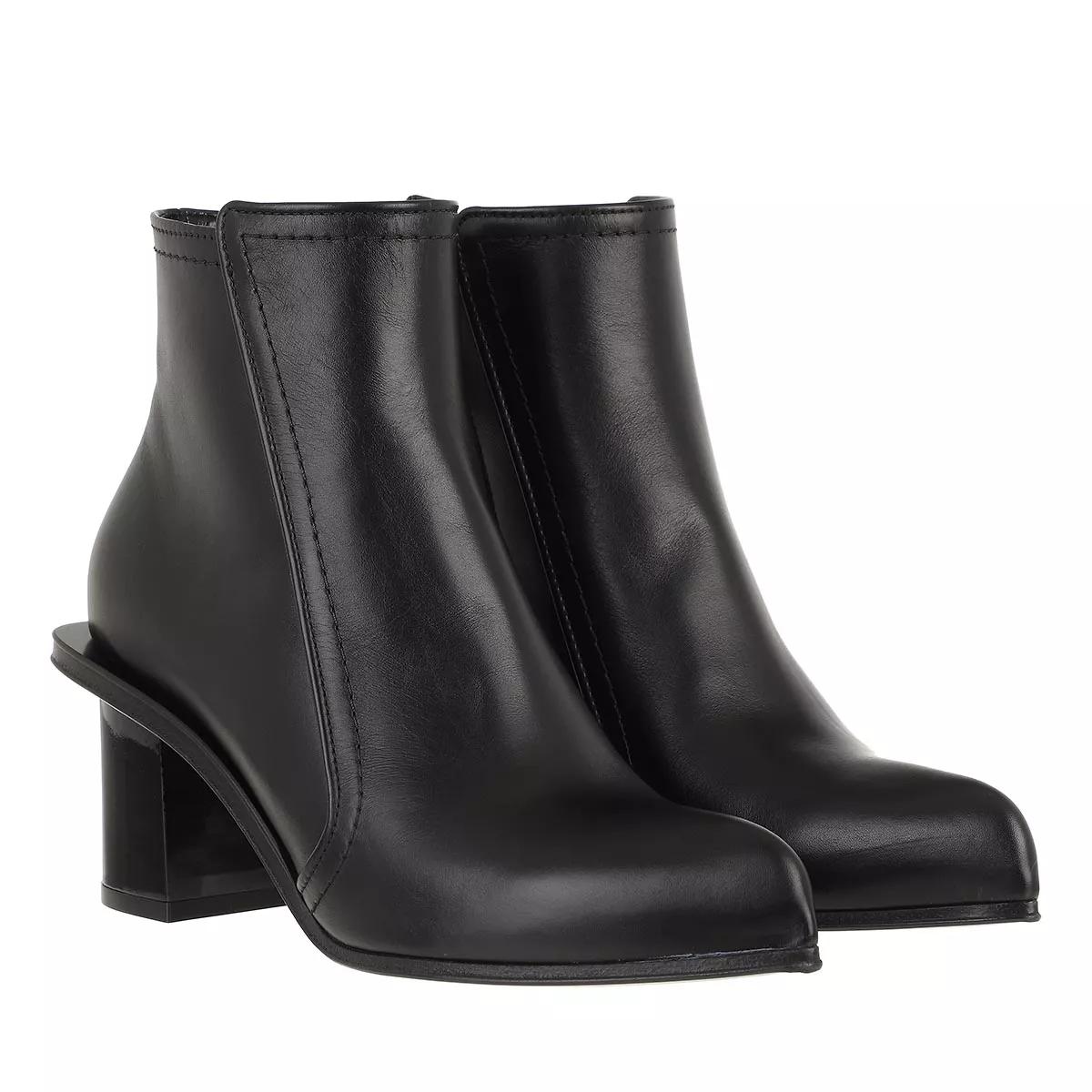 Alexander McQueen Stiefel & Boots - Bootie Leather - Gr. 35 (EU) - in Schwarz - für Damen von alexander mcqueen