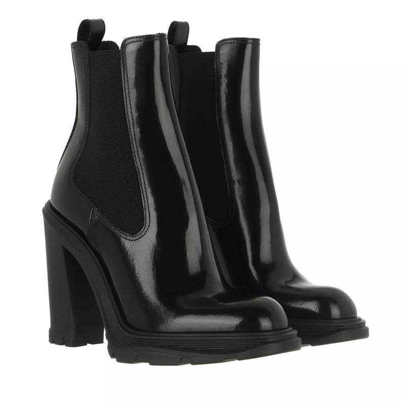 Alexander McQueen Stiefel & Boots - Tread Heeled Chelsea Boot - Gr. 39 (EU) - in Schwarz - für Damen von alexander mcqueen