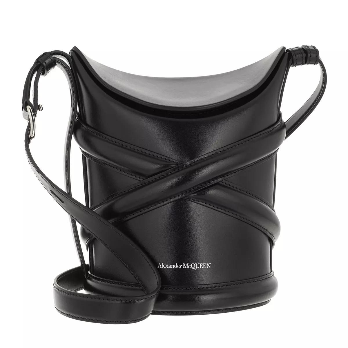 Alexander McQueen Umhängetasche - The Curve Crossbody Bag - Gr. unisize - in Schwarz - für Damen von alexander mcqueen