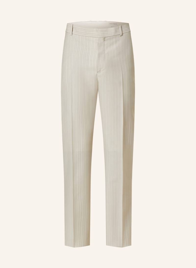 Alexander Mcqueen Anzughose Slim Fit grau von alexander mcqueen