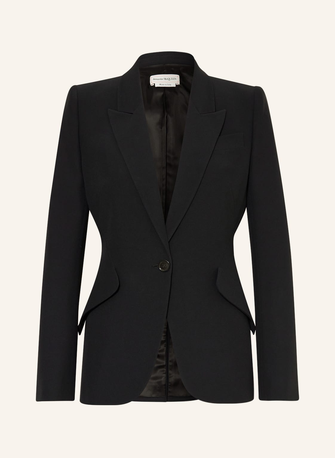 Alexander Mcqueen Blazer Peak schwarz Alexander Mcqueen Blazer Peak schwarz von alexander mcqueen