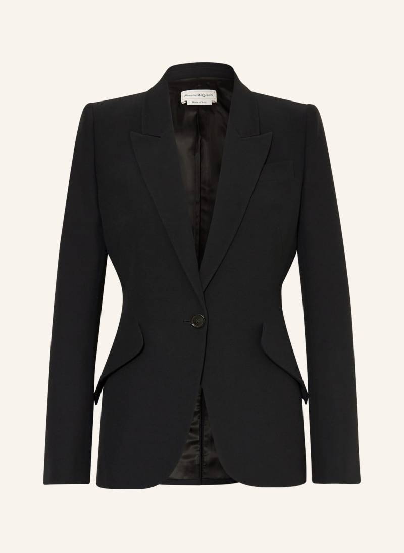 Alexander Mcqueen Blazer Peak schwarz von alexander mcqueen