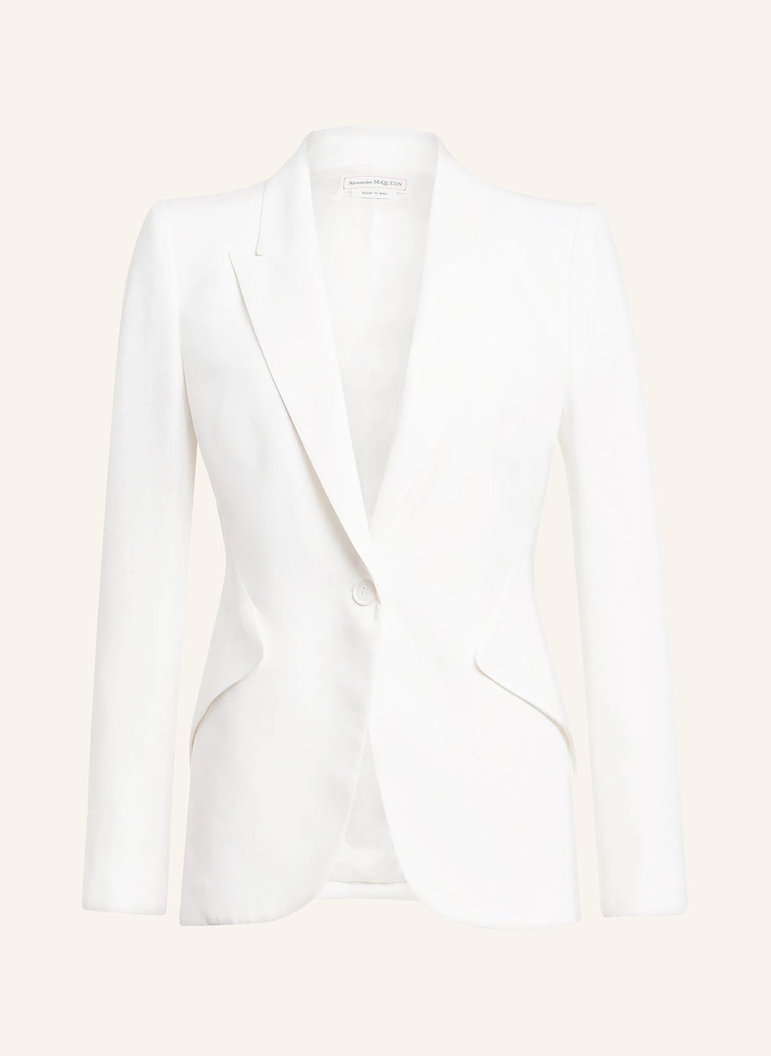 Alexander Mcqueen Blazer Peak weiss von alexander mcqueen