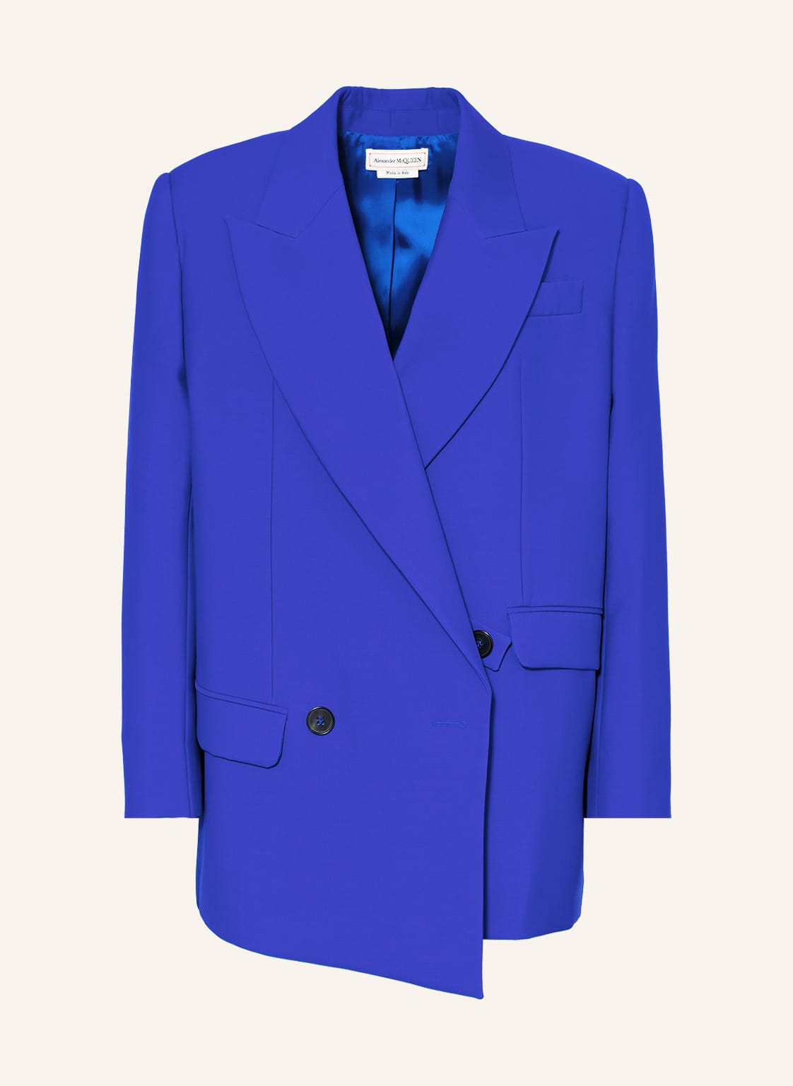 Alexander Mcqueen Blazer blau Alexander Mcqueen Blazer blau von alexander mcqueen