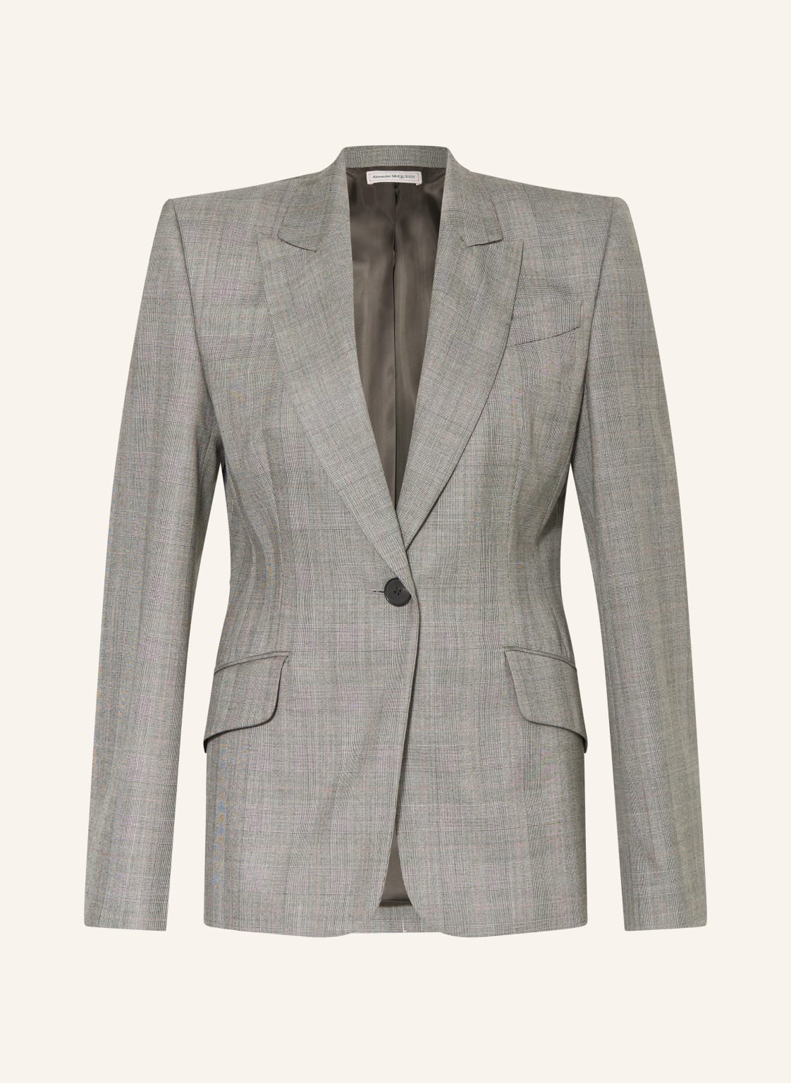 Alexander Mcqueen Blazer grau von alexander mcqueen