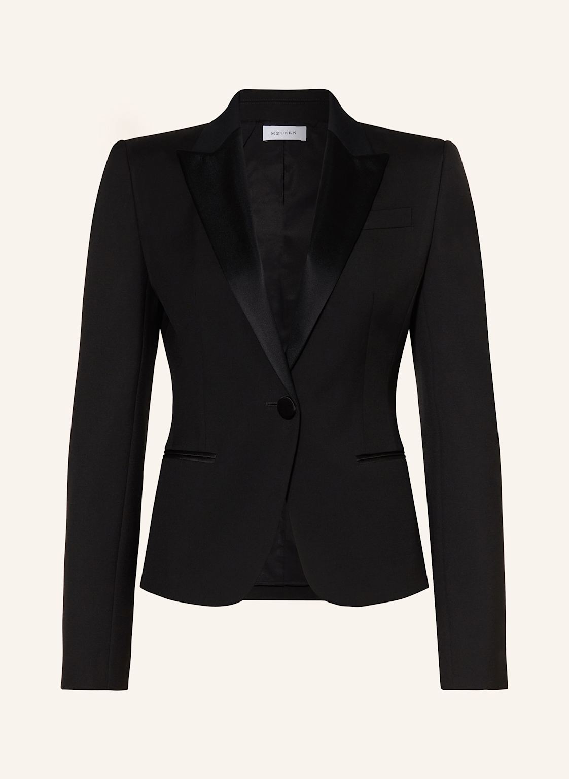 Alexander Mcqueen Blazer schwarz von alexander mcqueen