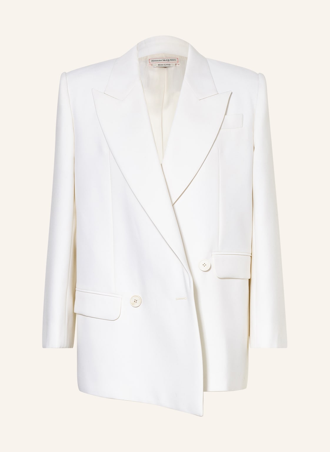 Alexander Mcqueen Blazer weiss Alexander Mcqueen Blazer weiss von alexander mcqueen