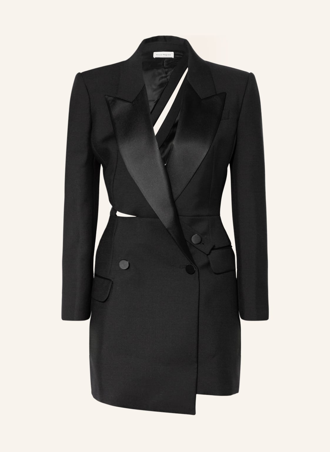 Alexander Mcqueen Blazerkleid schwarz Alexander Mcqueen Blazerkleid schwarz von alexander mcqueen