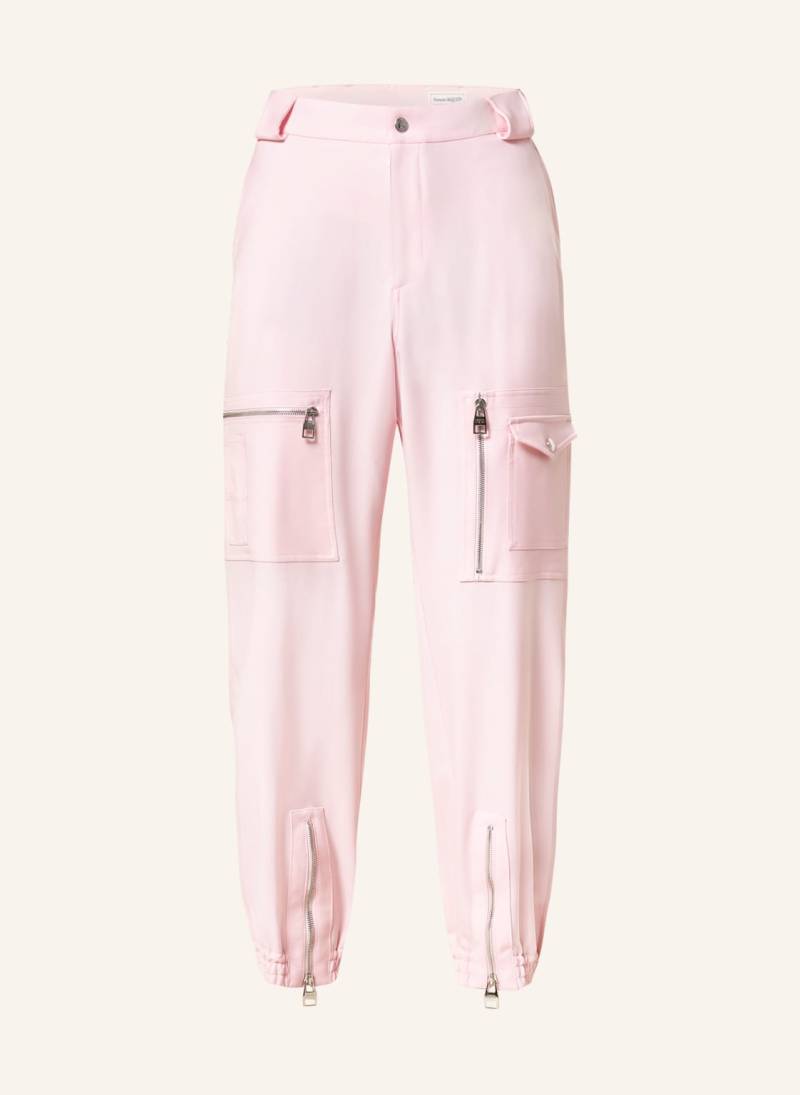 Alexander Mcqueen Cargohose rosa von alexander mcqueen