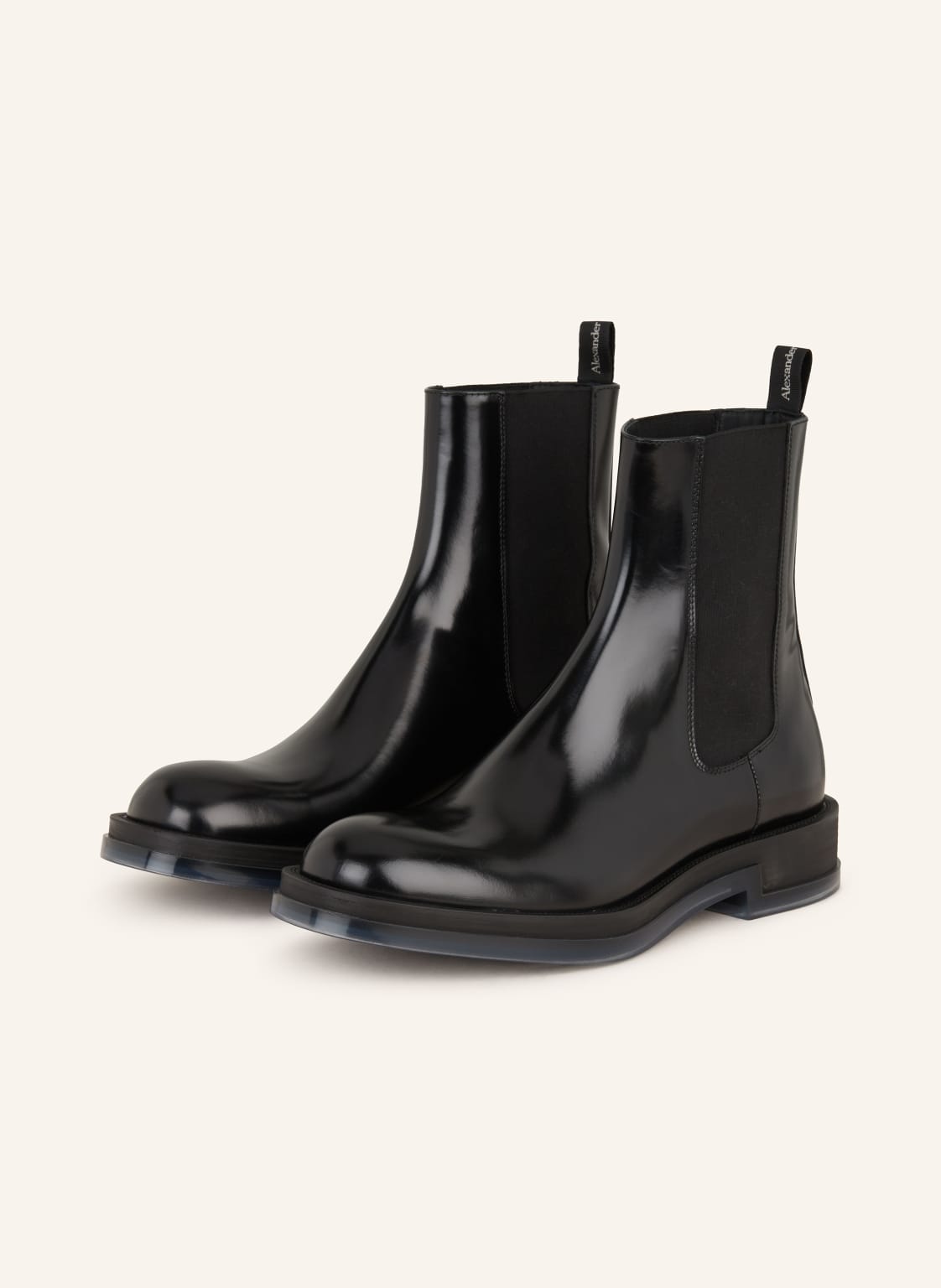 Alexander Mcqueen Chelsea-Boots schwarz von alexander mcqueen