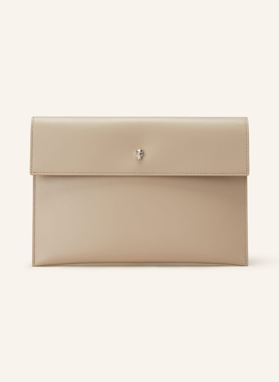 Alexander Mcqueen Clutch Envelope beige von alexander mcqueen