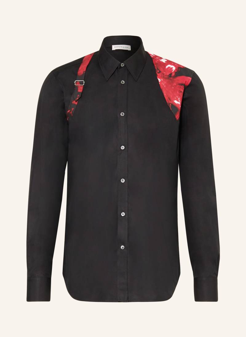 Alexander Mcqueen Hemd Slim Fit schwarz von alexander mcqueen