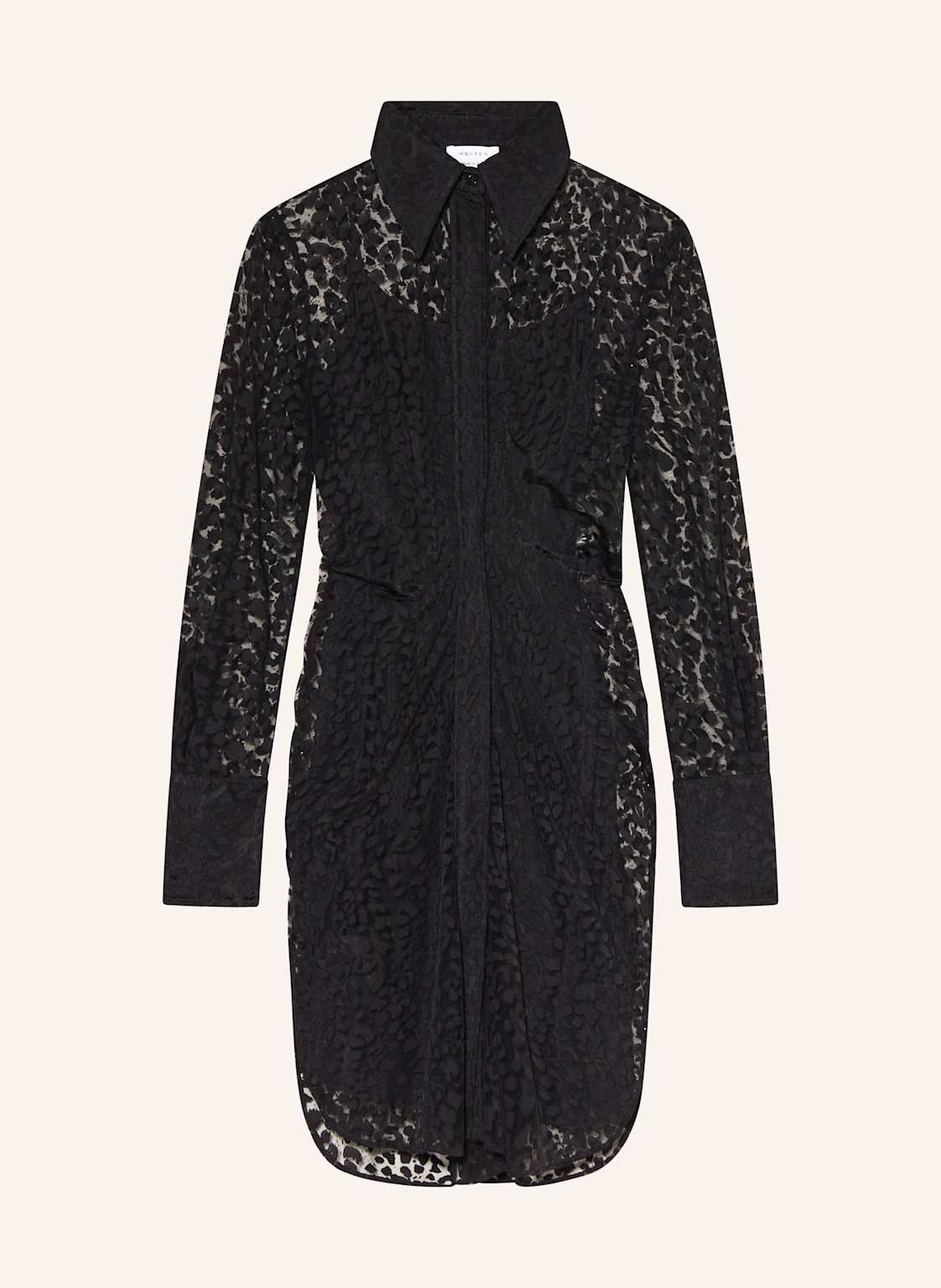 Alexander Mcqueen Hemdblusenkleid schwarz Alexander Mcqueen Hemdblusenkleid schwarz von alexander mcqueen