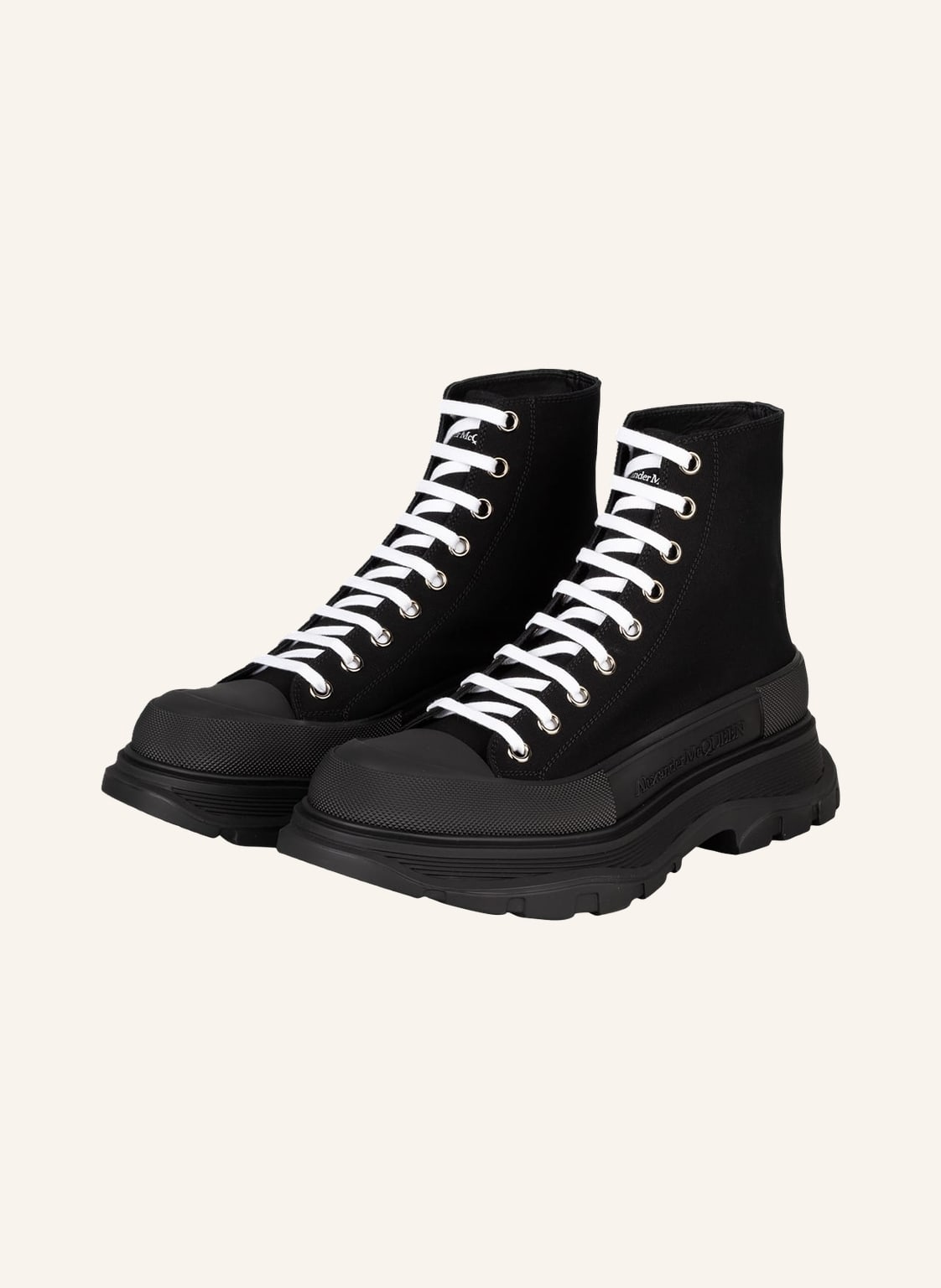 Alexander Mcqueen Hightop-Sneaker schwarz von alexander mcqueen