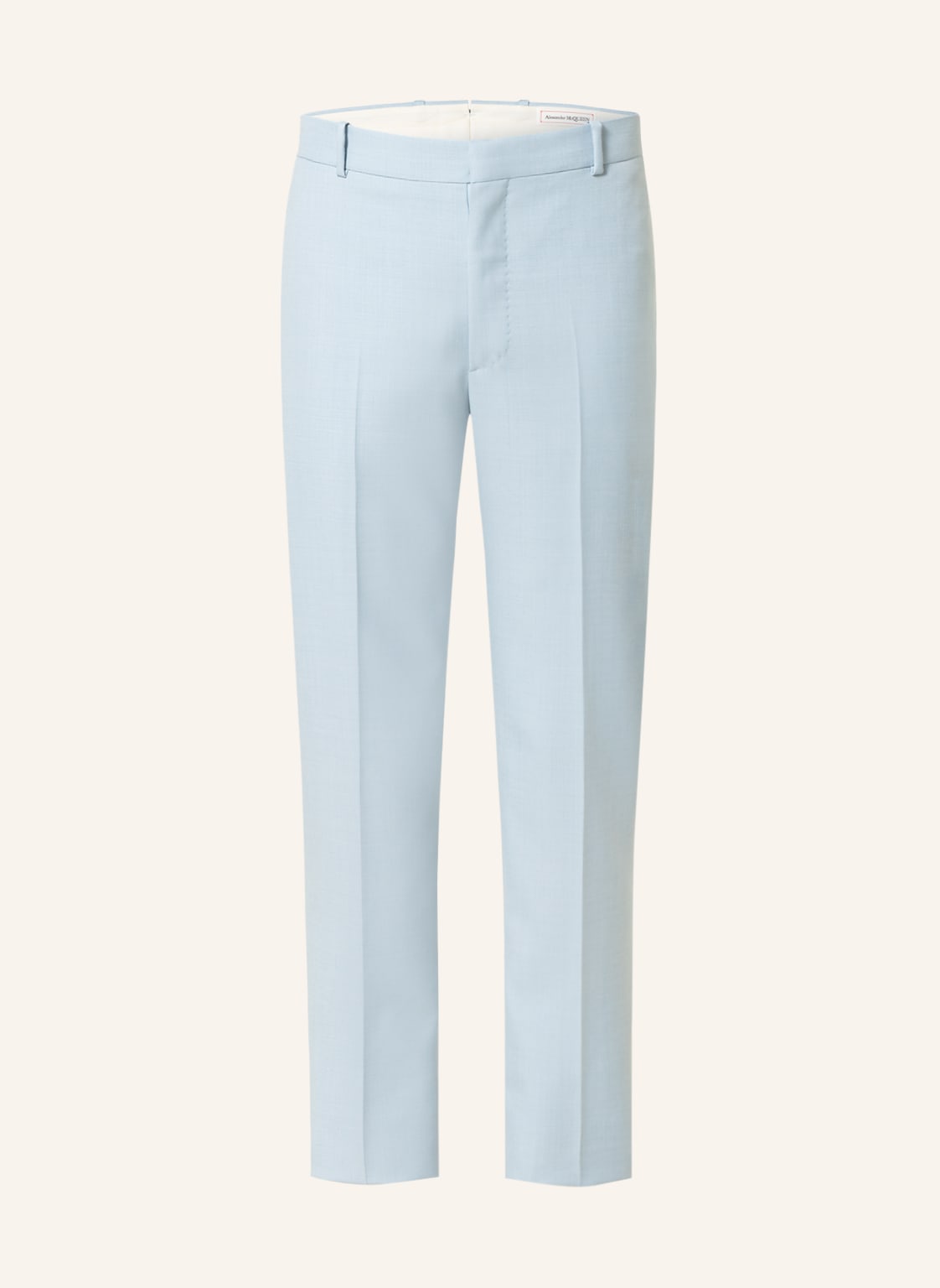 Alexander Mcqueen Hose Slim Fit blau von alexander mcqueen