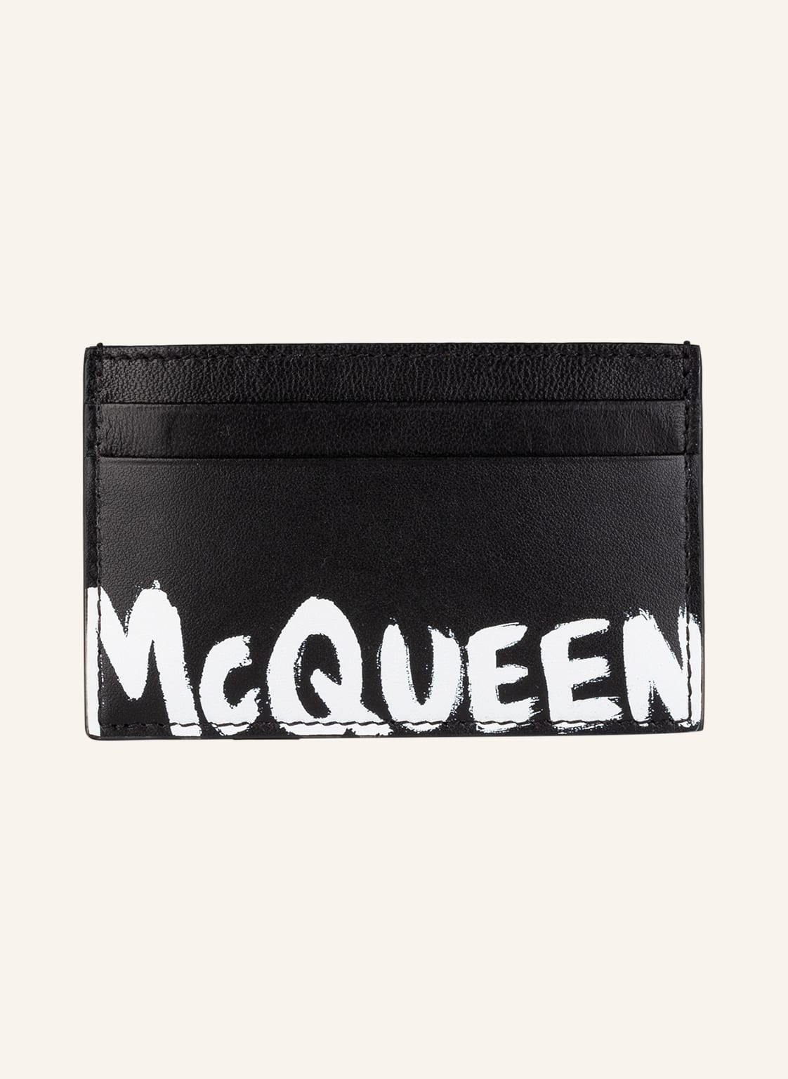 Alexander Mcqueen Kartenetui schwarz von alexander mcqueen