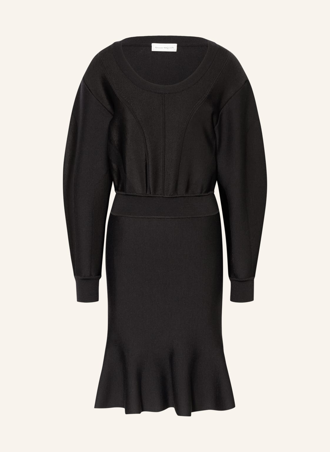 Alexander Mcqueen Kleid schwarz Alexander Mcqueen Kleid schwarz von alexander mcqueen