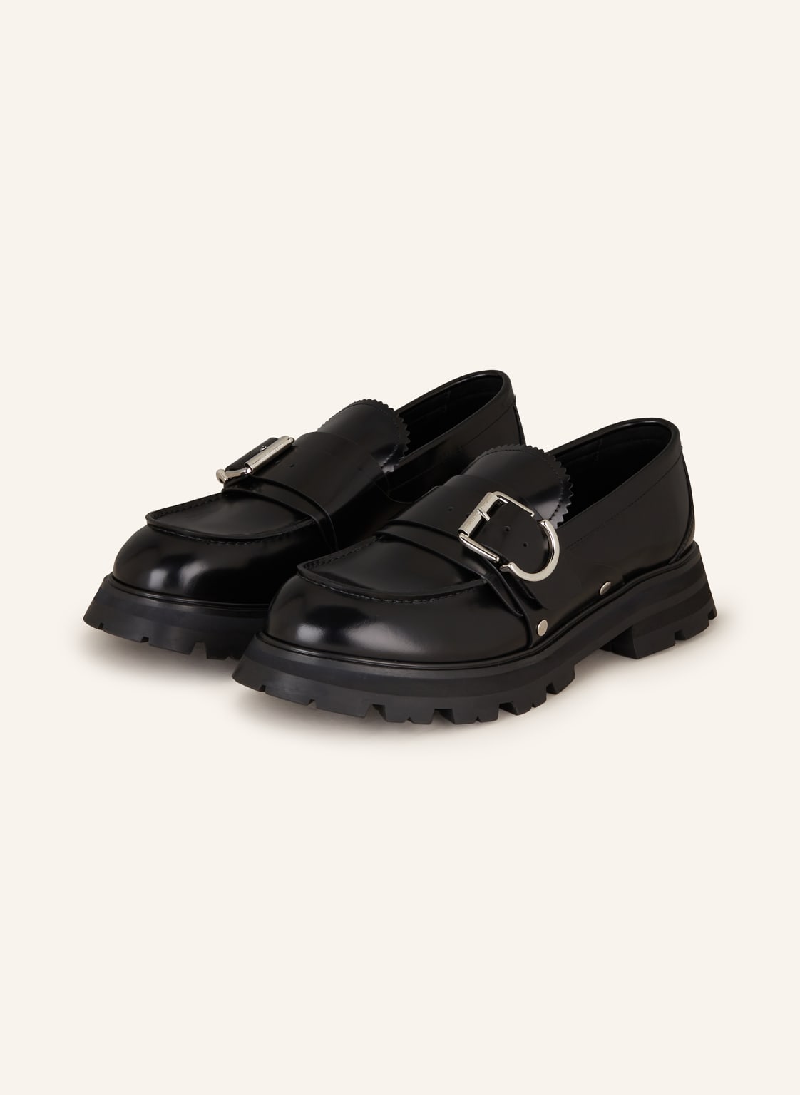 Alexander Mcqueen Loafer Wander schwarz von alexander mcqueen