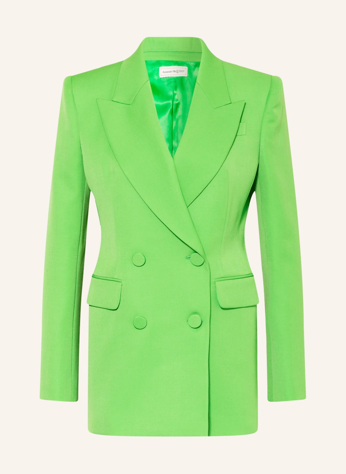 Alexander Mcqueen Longblazer gruen Alexander Mcqueen Longblazer gruen von alexander mcqueen