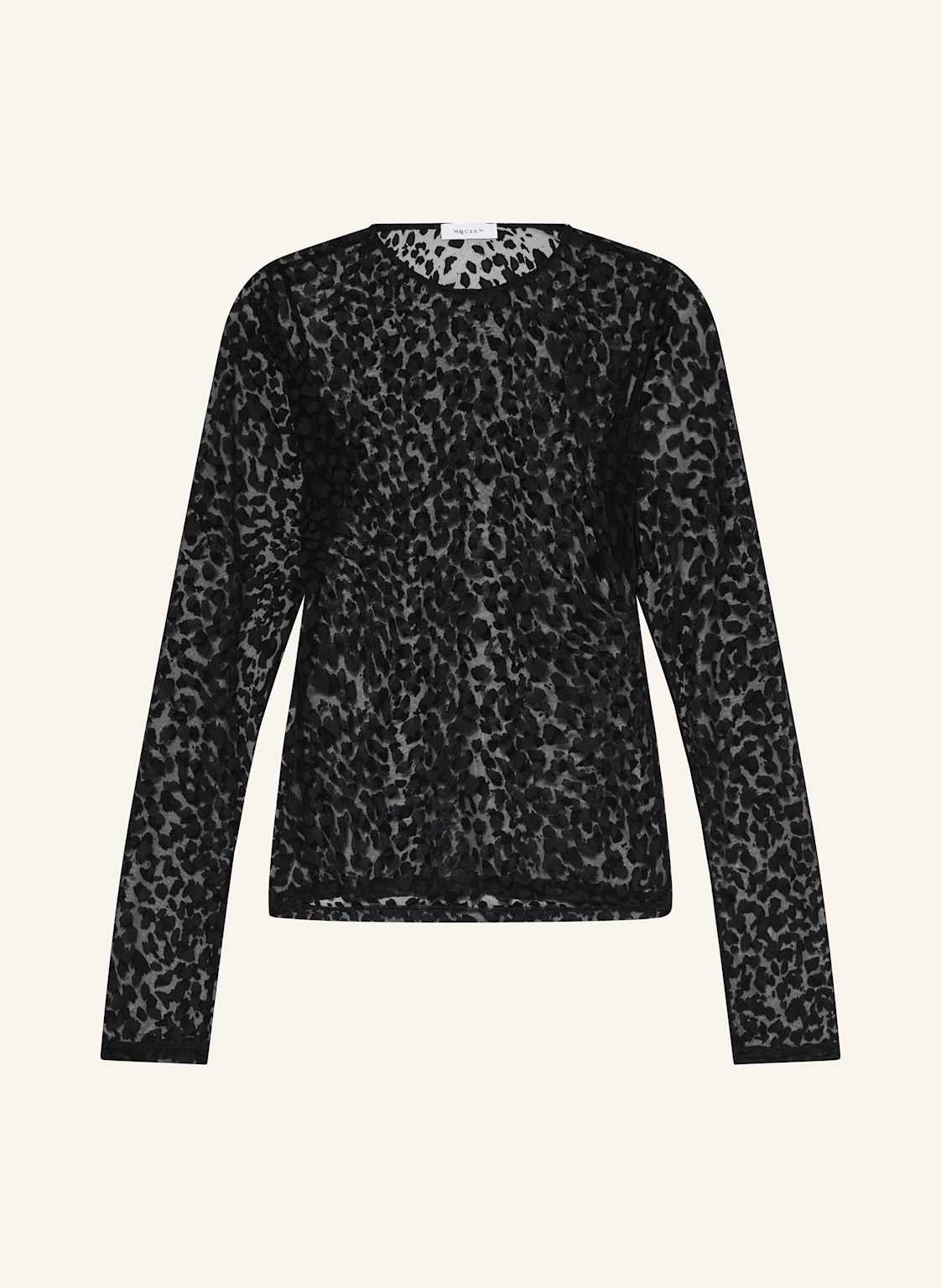 Alexander Mcqueen Longsleeve schwarz von alexander mcqueen